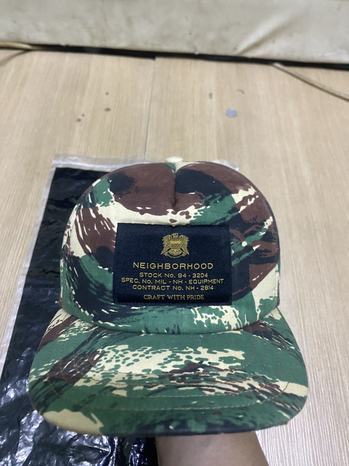 Neighborhood Neighborhood NH Military Camo Patch Cap Trucker Size ONE SIZE - 16 Thumbnail