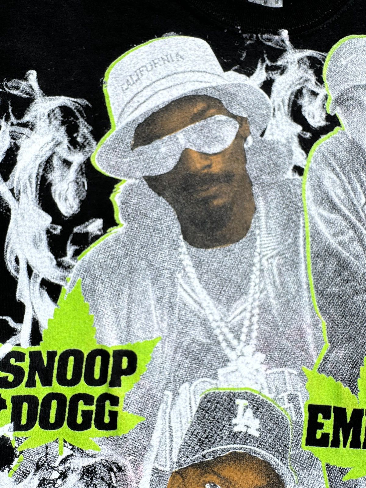 Band Tees × Eminem × Rap Tees 2000 Eminem Up In Smoke Tour All Over Print Rap Tour T-Shirt Size US M / EU 48-50 / 2 - 7 Thumbnail