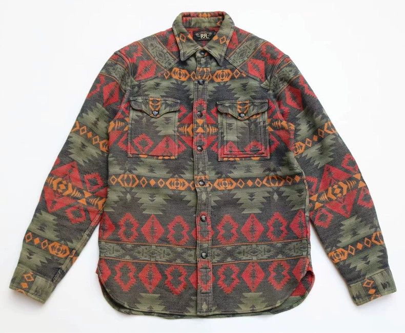 RRL Ralph Lauren RRL Ralph Lauren Vintage vintage Indian Southwest blanket Size US S / EU 44-46 / 1 - 5 Thumbnail