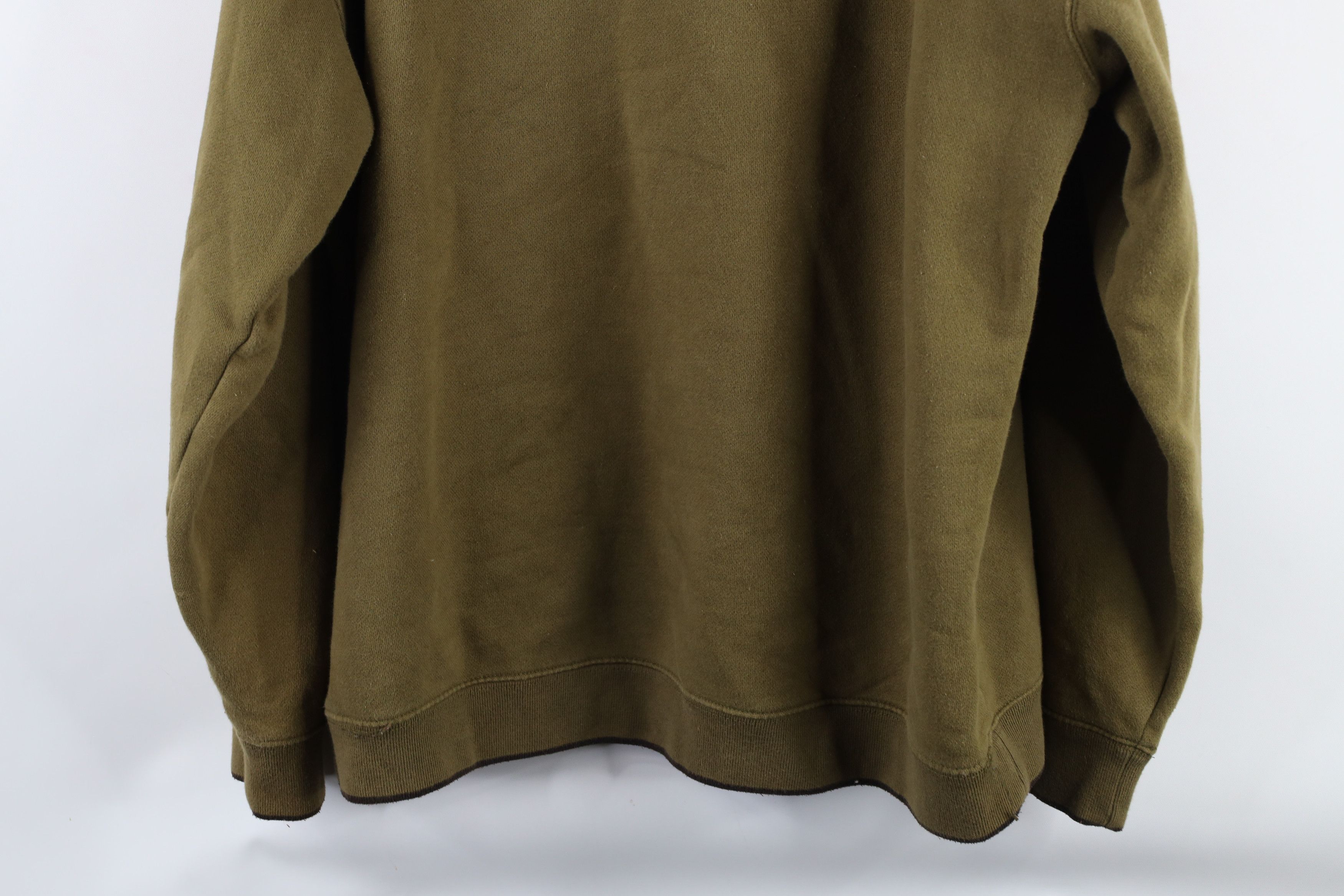 Vintage Vintage 90s Streetwear Buck Nature Crewneck Sweatshirt Green Size US L / EU 52-54 / 3 - 12 Thumbnail