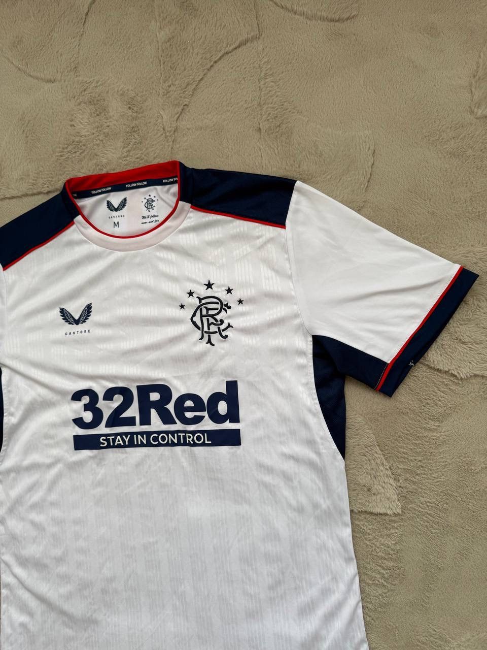 Castore Rangers 20-21’s Away Football Shirt Soccer Jersey Castore Size US M / EU 48-50 / 2 - 2 Thumbnail
