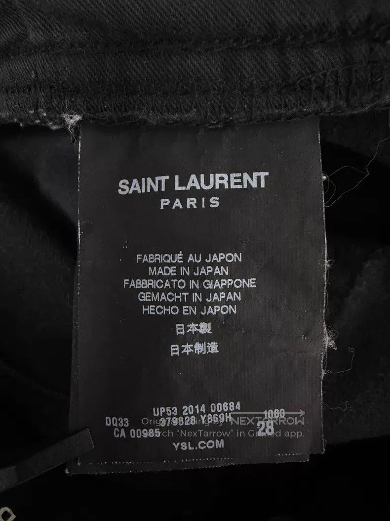 Saint Laurent Paris Saint Laurent Paris Black Basic Denim Pants i Size US 28 / EU 44 - 6 Thumbnail