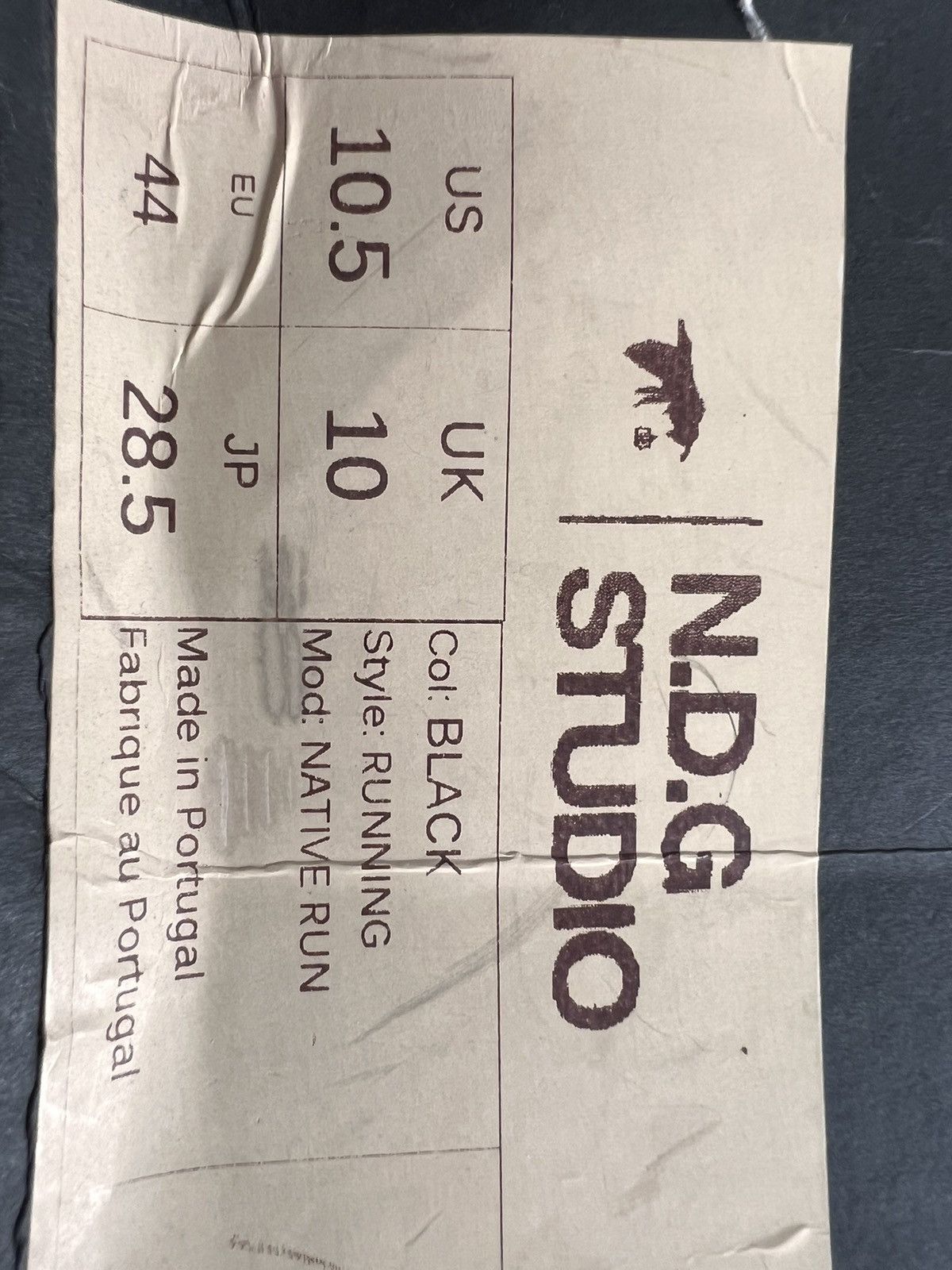 NDG Studio NDG STUDIO BLACK NATIVE RUN SNEAKERS Size US 10.5 / EU 43-44 - 7 Thumbnail