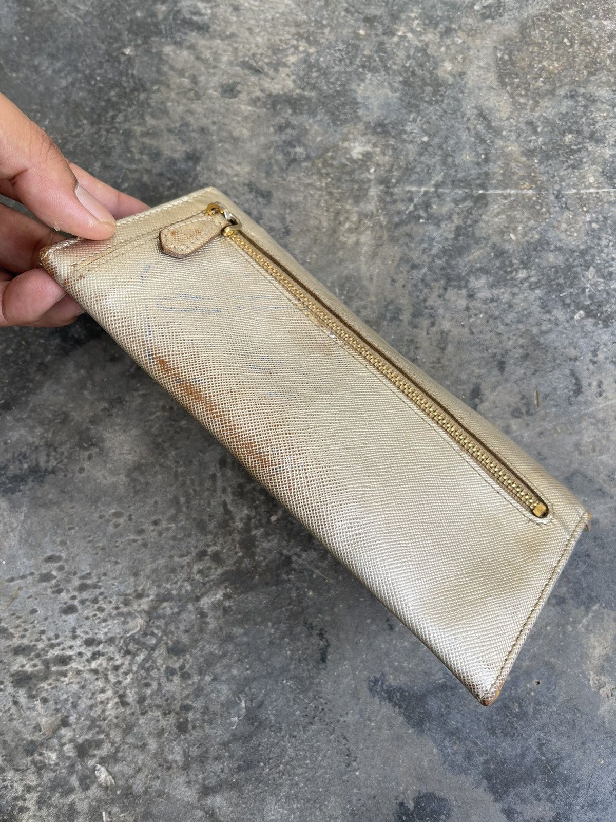 Prada × Vintage Prada multi slot long wallet Size ONE SIZE - 5 Thumbnail