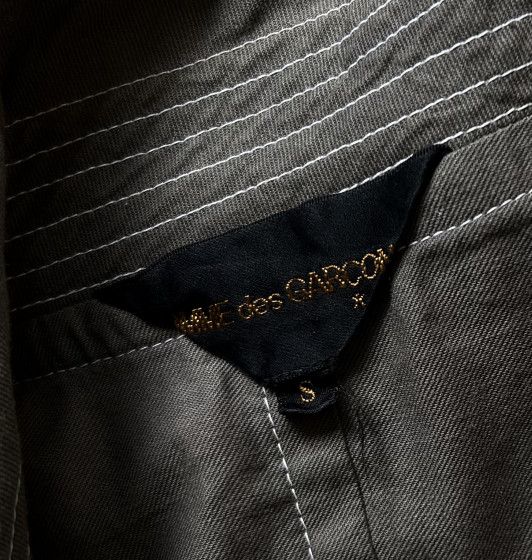 Comme des Garcons COMME des GARÇONS AD1998 Asymmetrical Faux-Layered Blazer Size US S / EU 44-46 / 1 - 5 Thumbnail