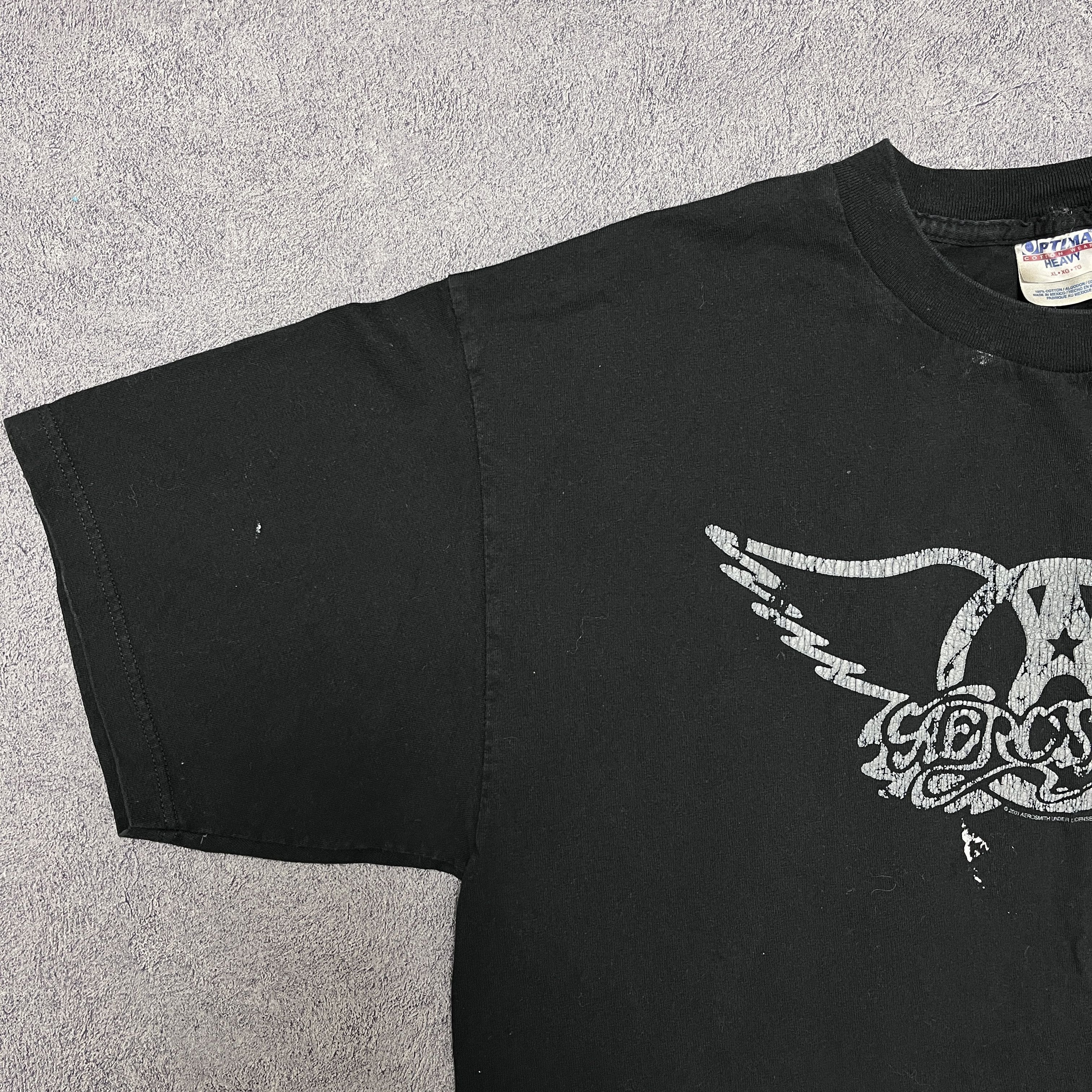 Aerosmith × Band Tees × Vintage Vintage Aerosmith Shirt 2001 Vintage Band Tees Bon Jovi Size US XL / EU 56 / 4 - 11 Thumbnail