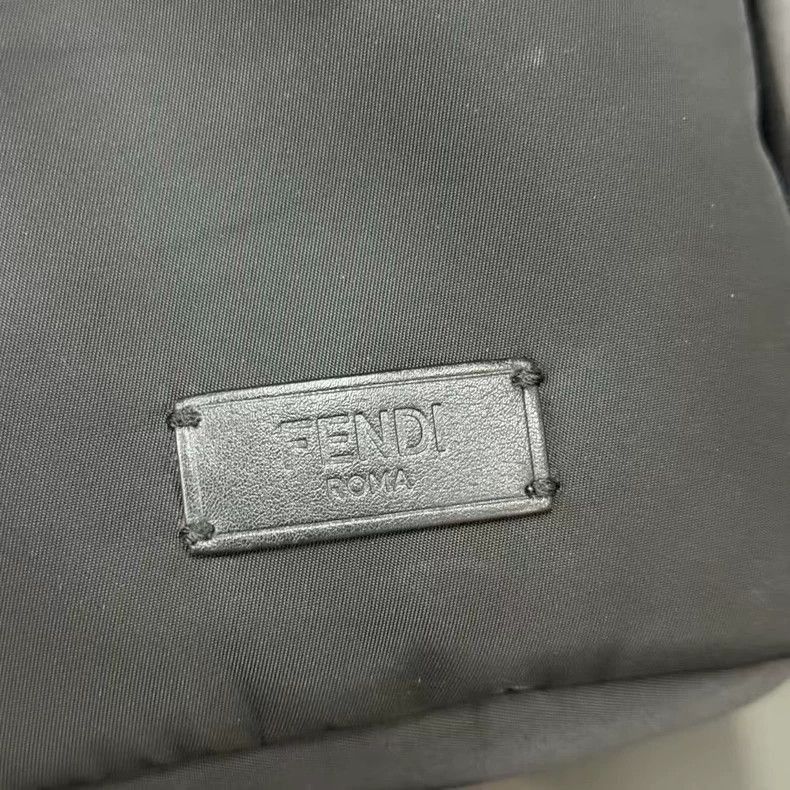 Fendi Fendi Backpack with Yellow Accents-2505 Size ONE SIZE - 9 Thumbnail