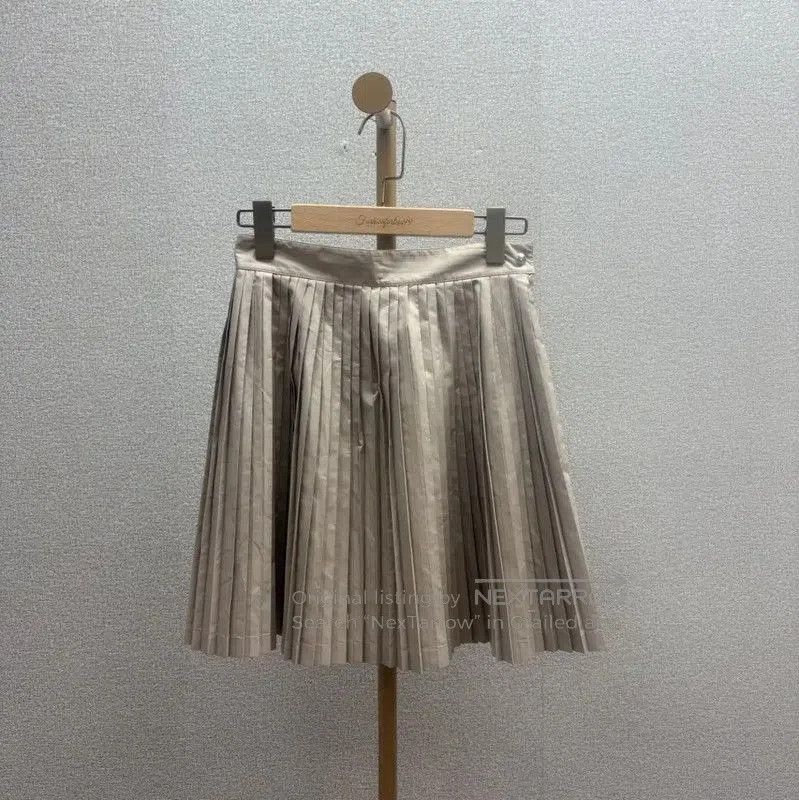 Dior Khaki Pleated Women's Skirt .