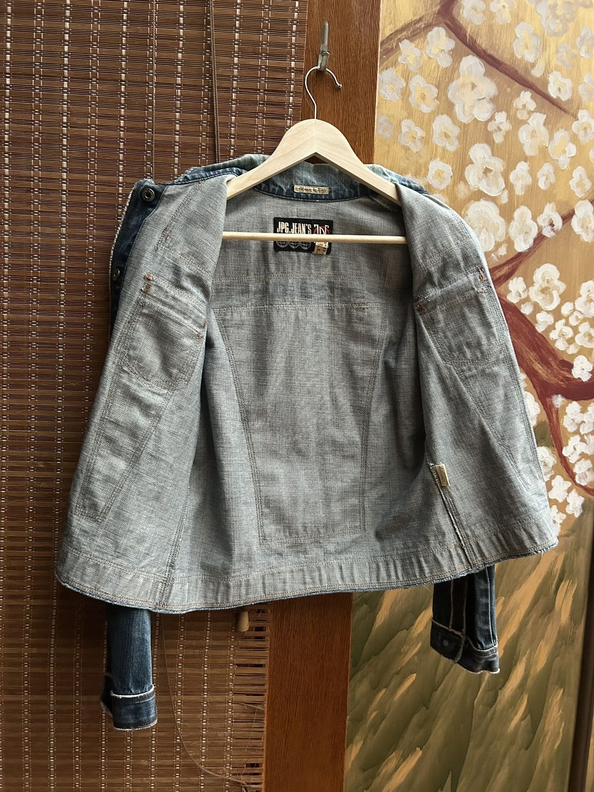 Jean Paul Gaultier JPG Jeans Jean Paul Gaultier Washed Reversed Denim Jacket Size S / US 4 / IT 40 - 6 Thumbnail