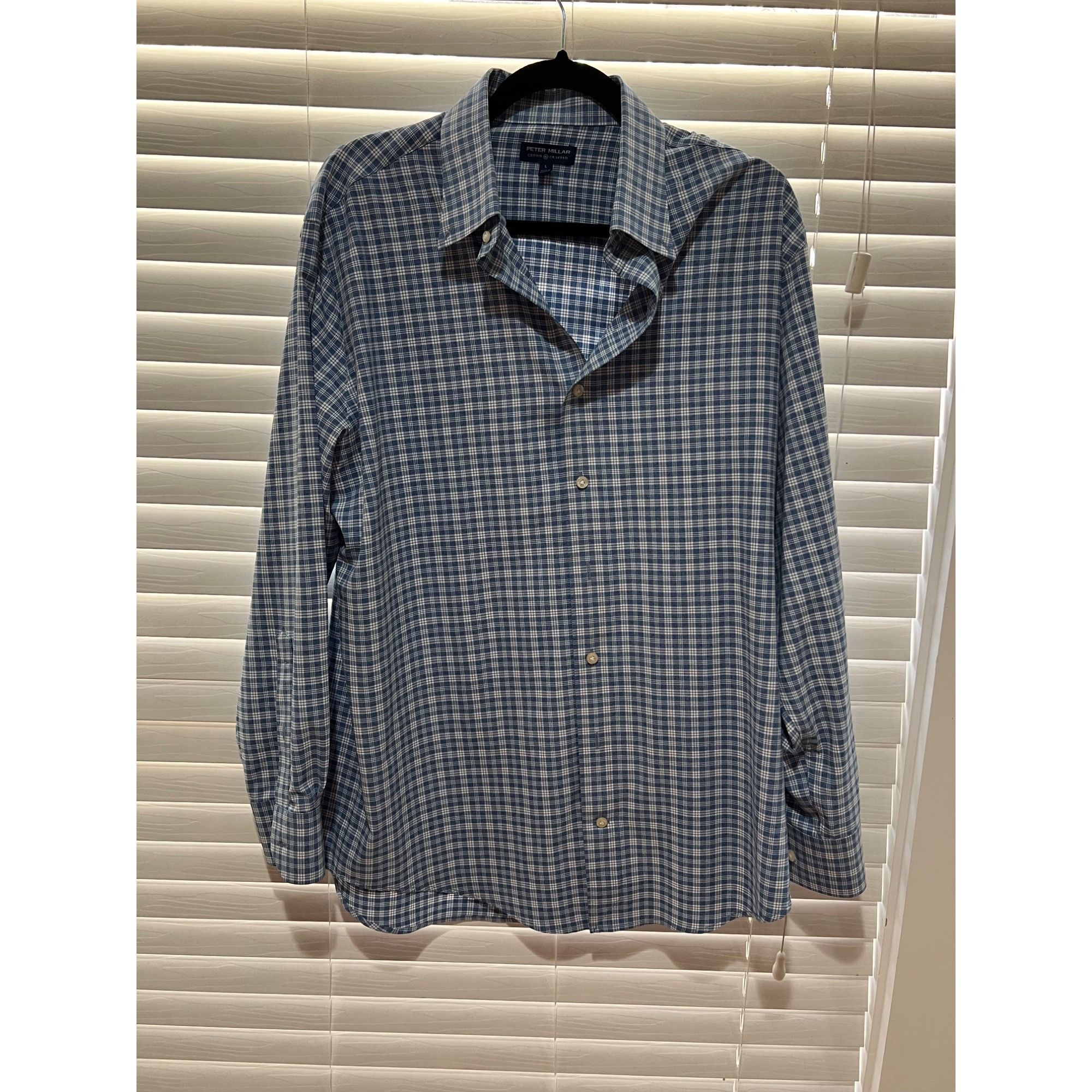 Peter Millar Peter Millar Crown Crafted Long Sleeve Button Up Shirt - Siz Size US L / EU 52-54 / 3 - 1 Thumbnail