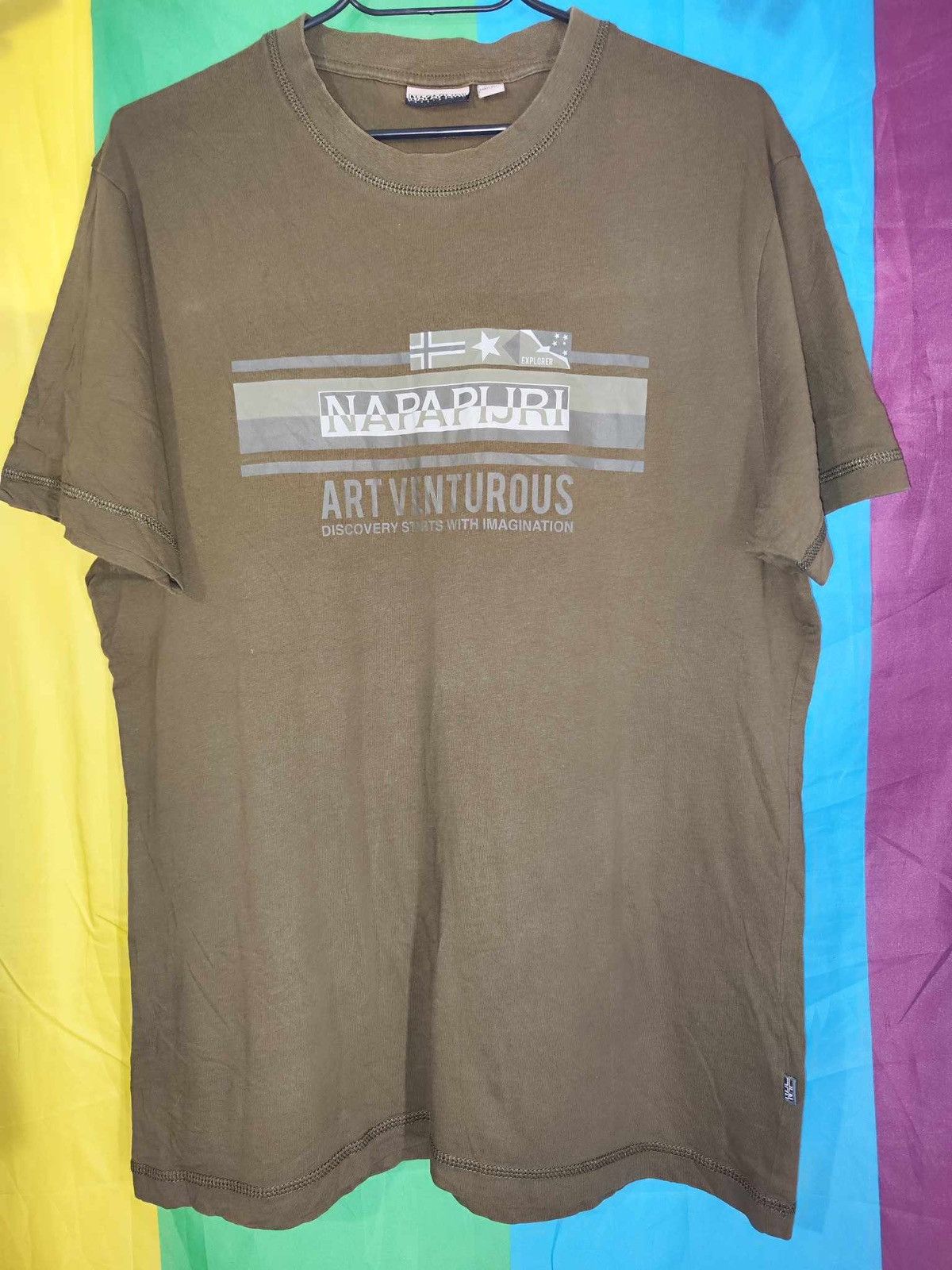 Napapijri Napapijri mens cotton T-shirt size L Size US L / EU 52-54 / 3 - 1 Thumbnail