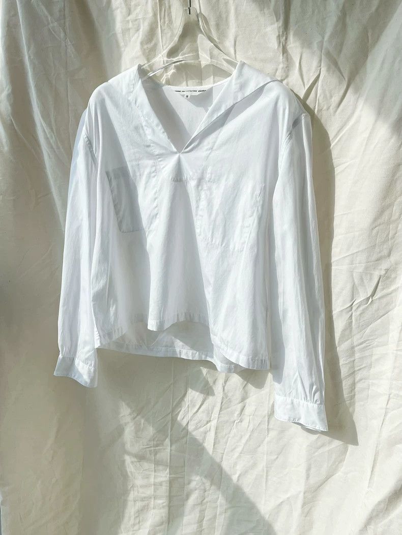 Comme des Garcons Comme Des Garcons British Navy Collar Sailor Collar Solid Size S / US 4 / IT 40 - 3 Thumbnail