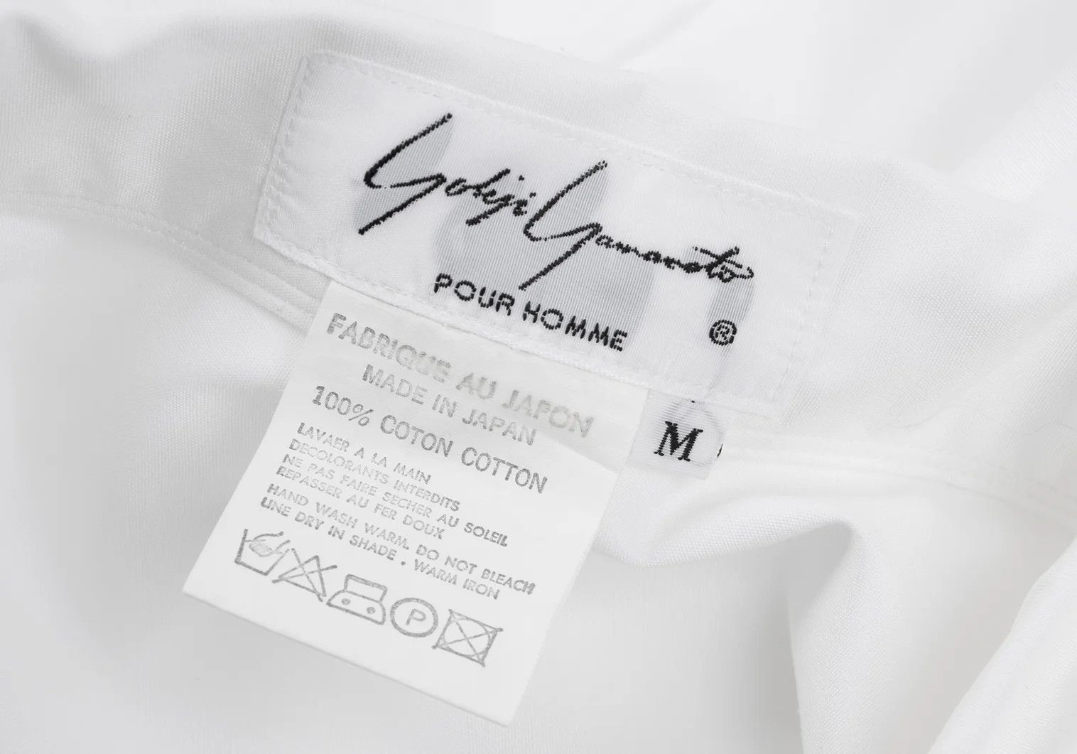 Yohji Yamamoto Yohji Yamamoto Gathered Design Cotton Shirt Size US M / EU 48-50 / 2 - 15 Thumbnail