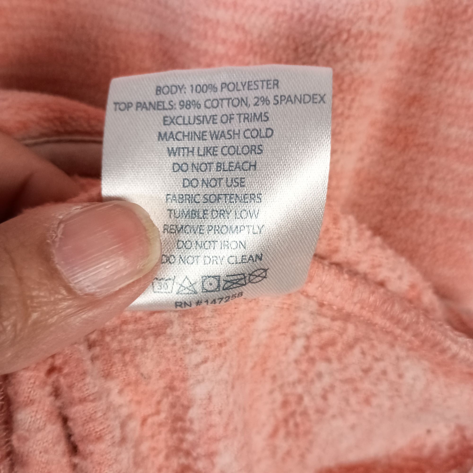 Other Simply Southern Corduroy Quarter Zip Pullover Womens M Coral Size M / US 6-8 / IT 42-44 - 2 Thumbnail