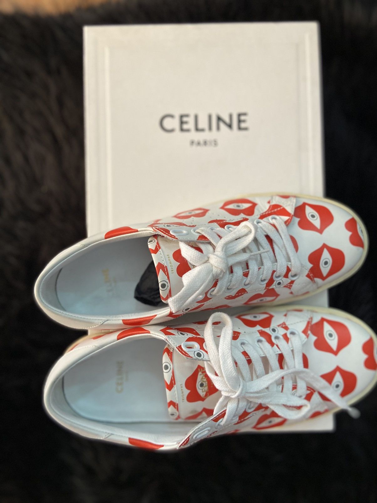 Celine Celine leather white Size US 7 / IT 37 - 5 Thumbnail