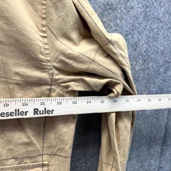 Ralph Lauren Ralph Lauren Jacket Mens Large Bomber Lined Beige Khaki Windowpane Vintage A2 Style Size US L / EU 52-54 / 3 - 5 Thumbnail