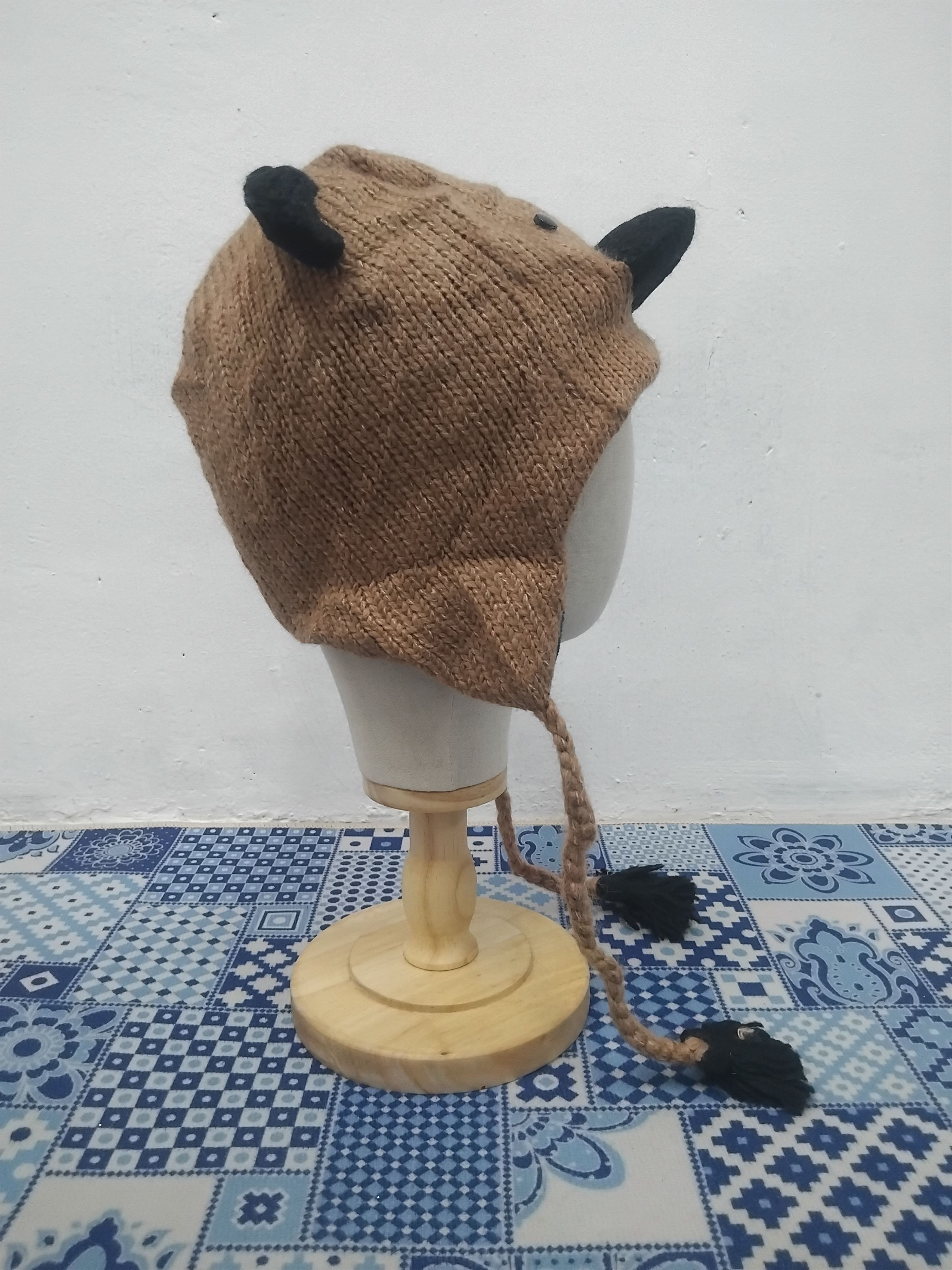 Cartoon Network 💥Bear ear flat beanie Size ONE SIZE - 6 Thumbnail