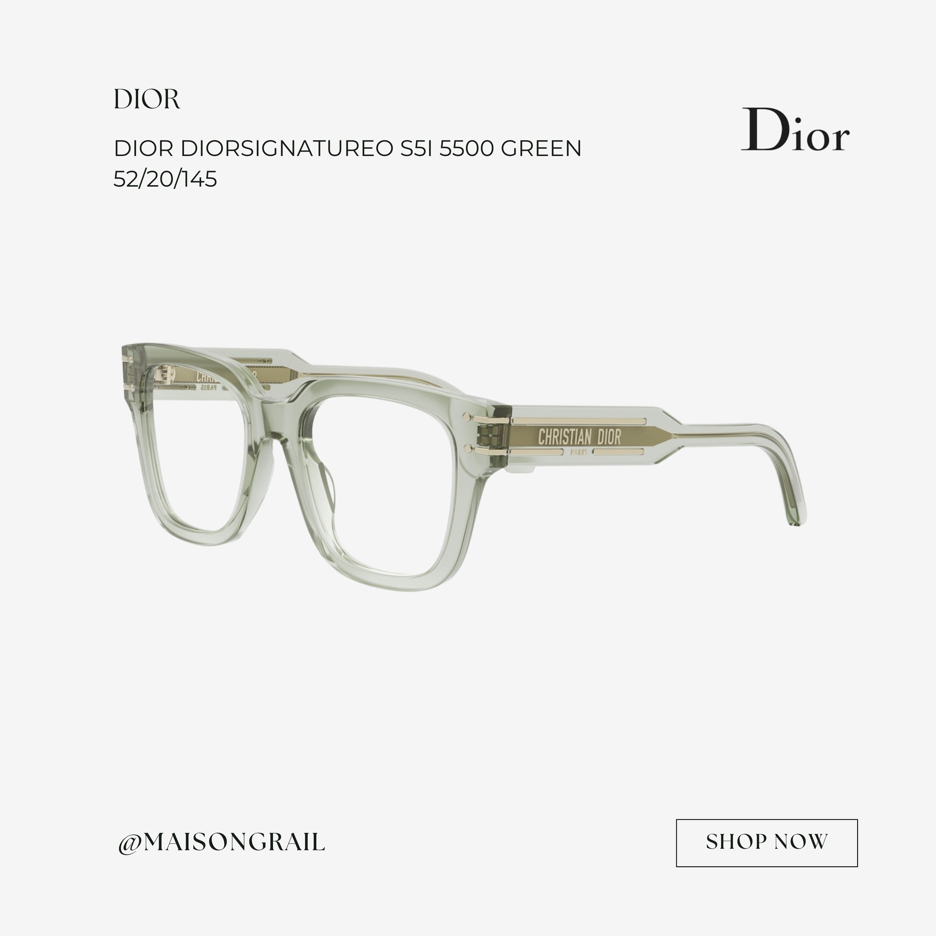 DIOR DIORSIGNATUREO S5I 5500 EYEGLASSES