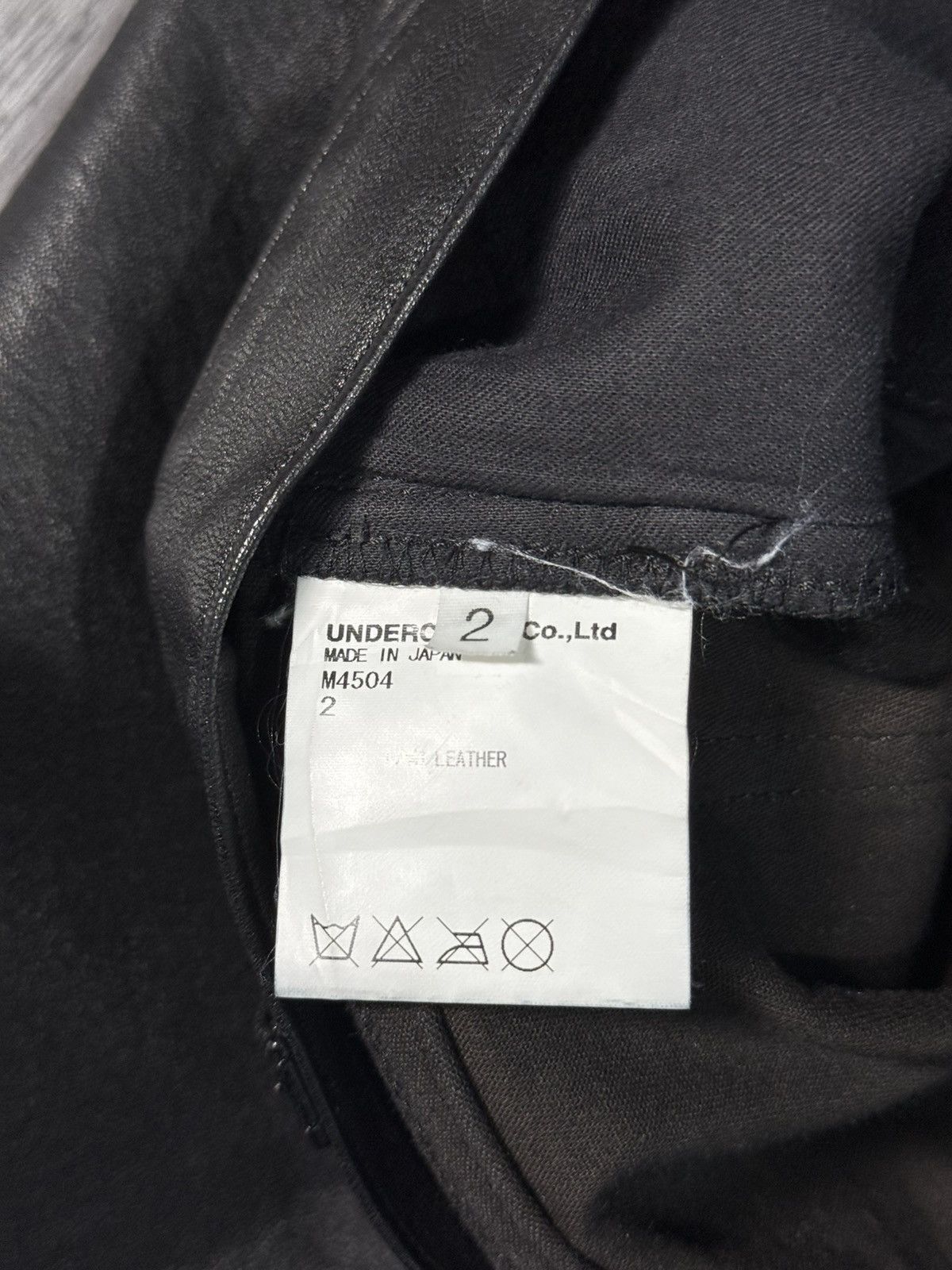Undercover UNDERCOVER ISM 14SS Lamb Leather Pants Size US 31 - 8 Thumbnail