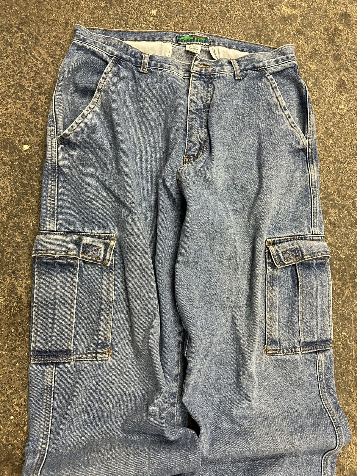 Designer Y2K cargo baggy jeans Size US 34 / EU 50 - 4 Thumbnail