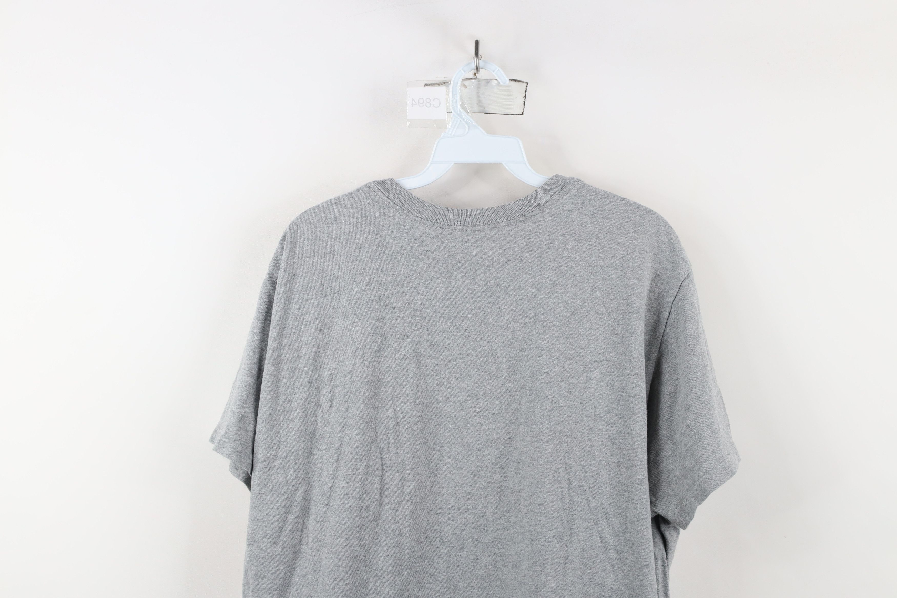 Vintage Vintage 90s Streetwear Heavyweight T-Shirt Gray Cotton Size US XL / EU 56 / 4 - 11 Thumbnail