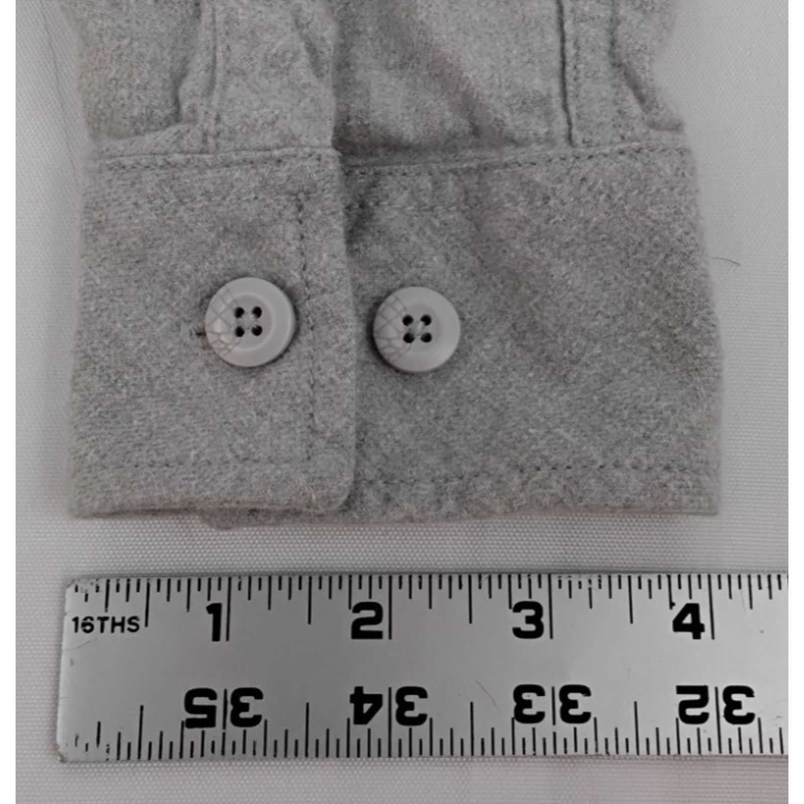 Stio Stio Button Up Shirt Women's M Gray Heathered Casual Size M / US 6-8 / IT 42-44 - 13 Thumbnail