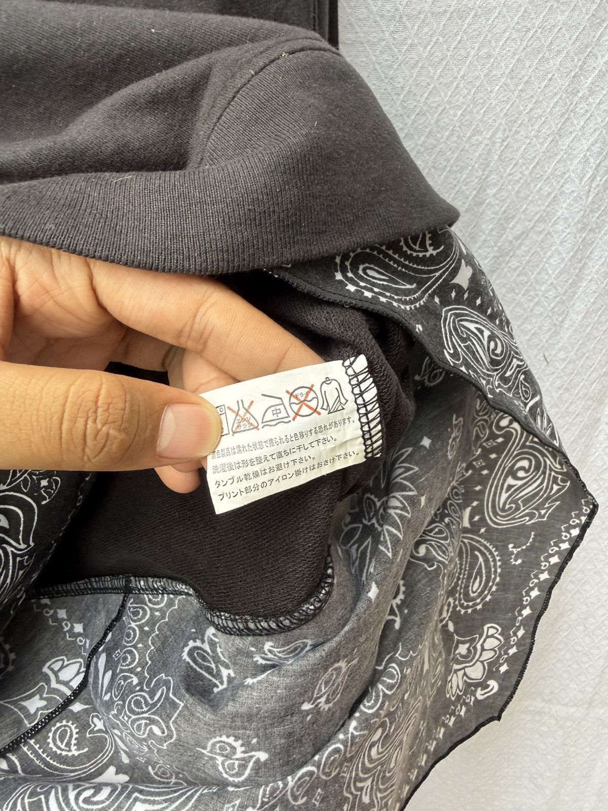Japanese Brand Noble product sweatshirt paisley pattern bandana Size US M / EU 48-50 / 2 - 6 Thumbnail