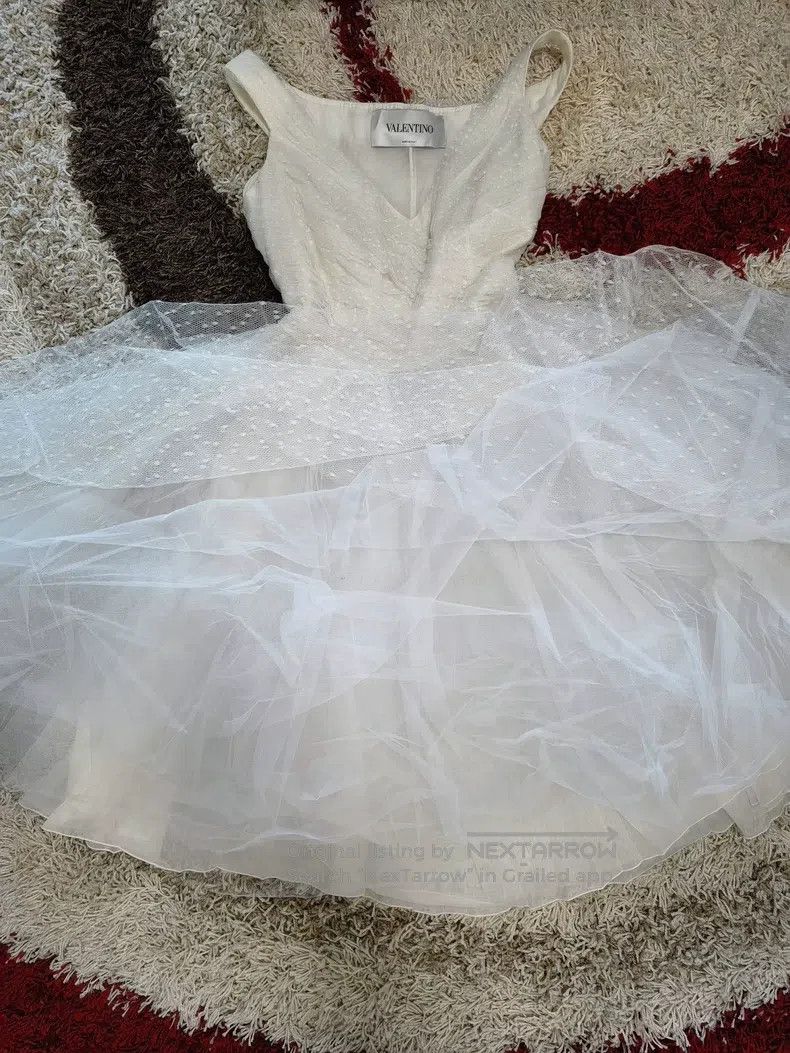 Valentino Valentino White moonlight dress skirt Size M / US 6-8 / IT 42-44 - 8 Thumbnail