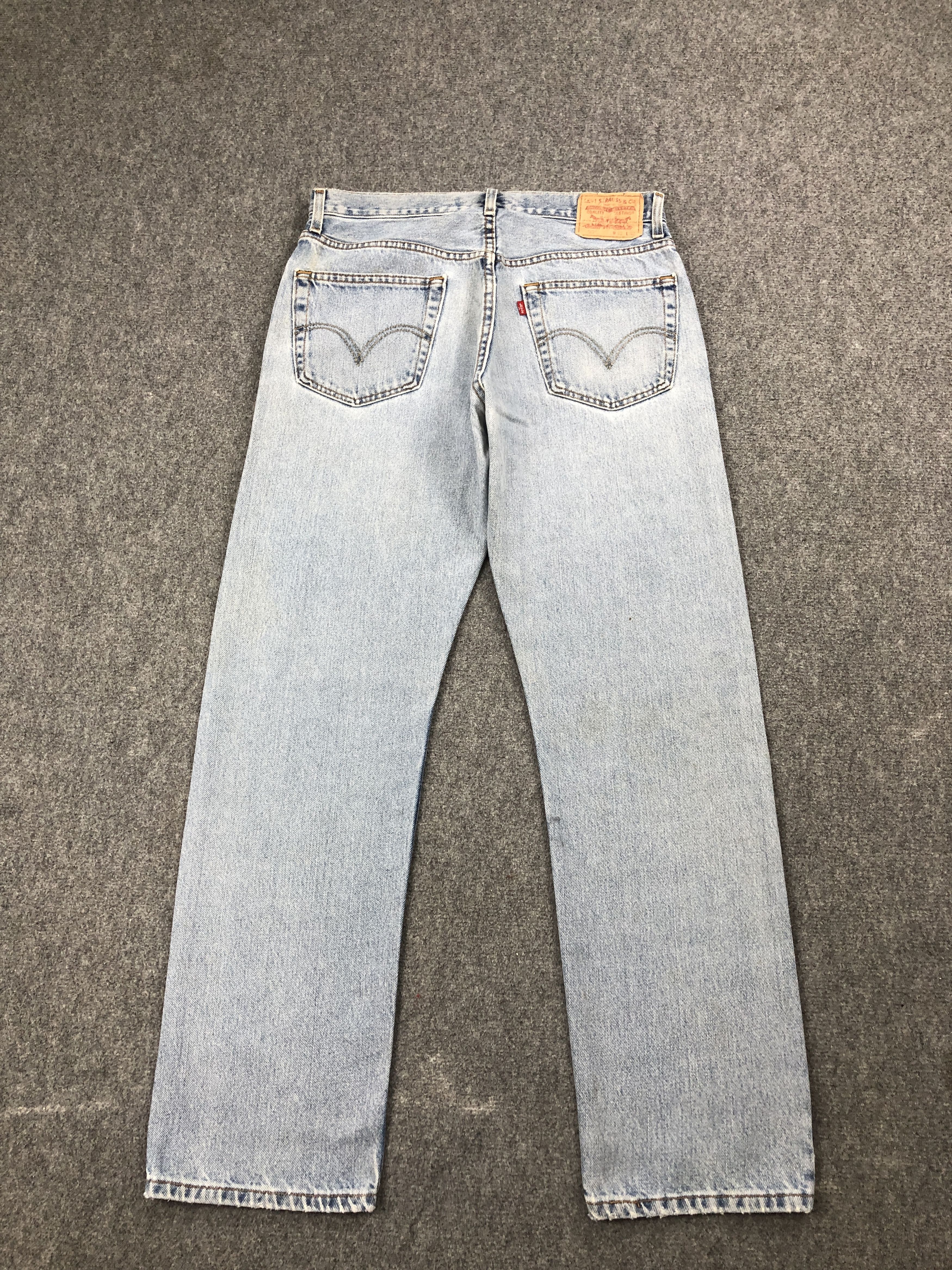 Levi's Vintage Light Washed Levis 505 Jeans DP2538 Size US 31 - 3 Thumbnail