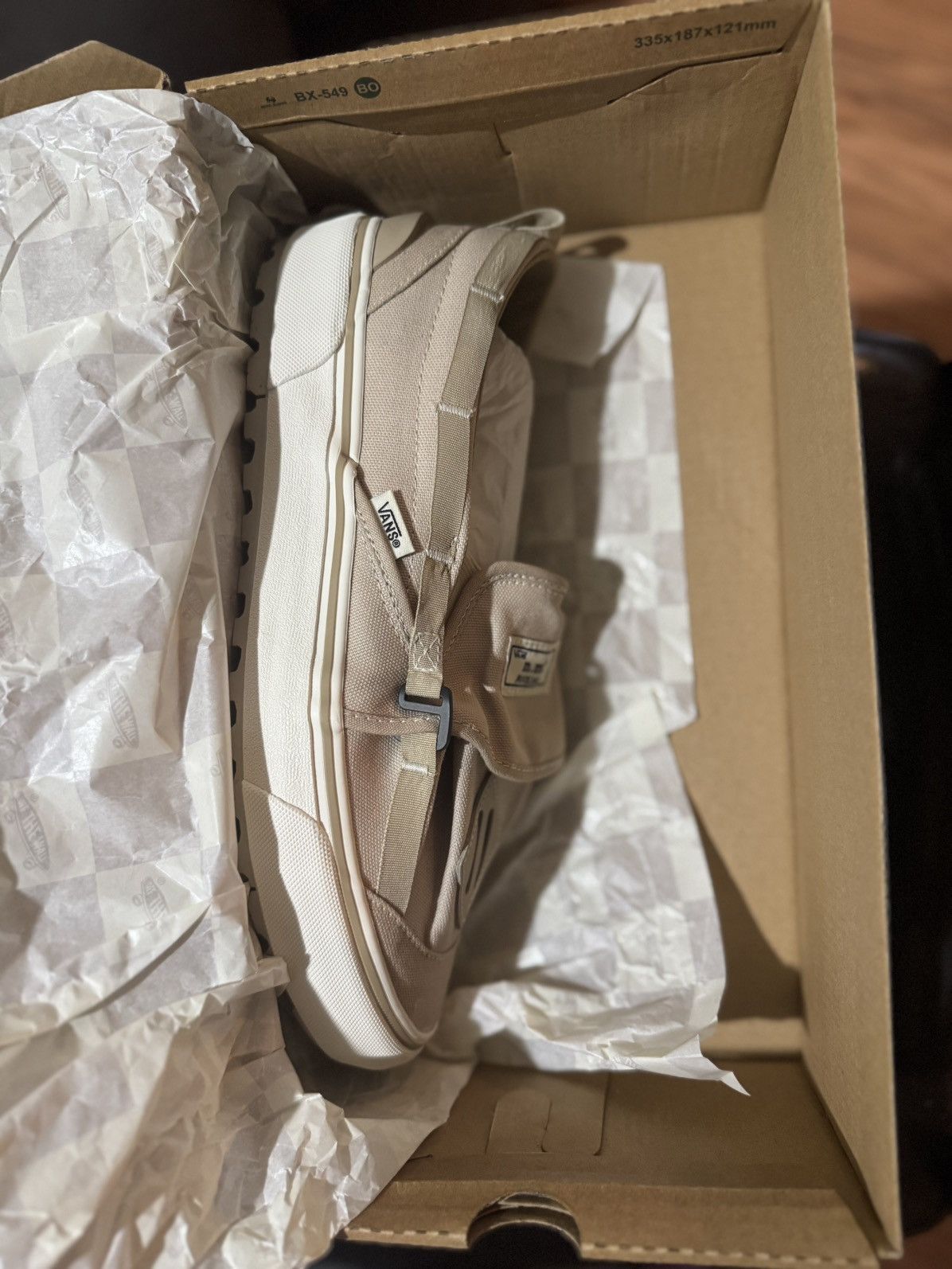 Vans NICOLE MCLAUGHLIN VANS COLLAB BIEGE VANS SLIP ONS !! Size US 10 / EU 43 - 6 Thumbnail