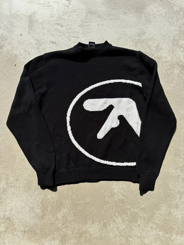 Japanese Brand sweater Y2k Aphex Twin Knitwear Size US XXL / EU 58 / 5 - 2 Thumbnail