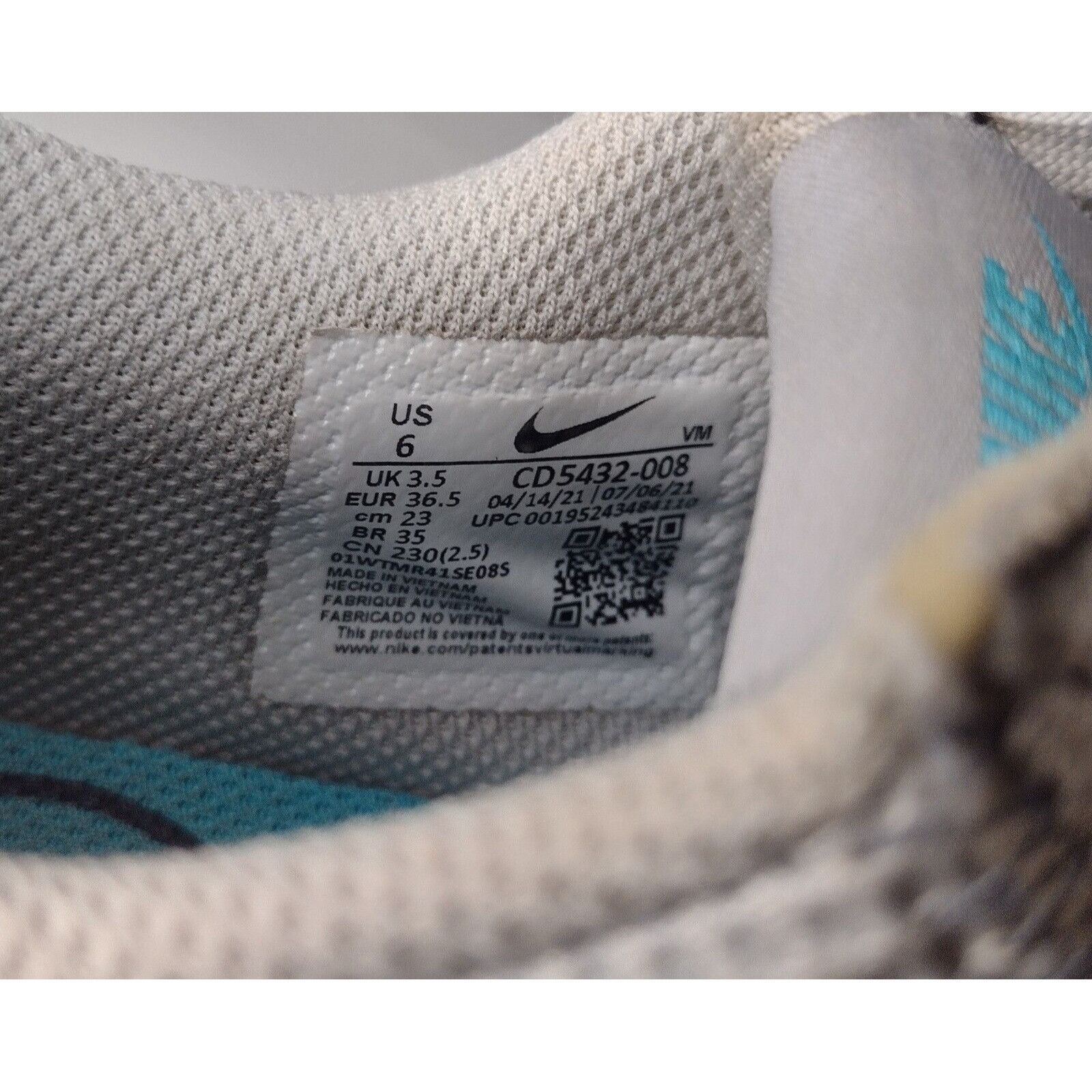 Nike Nike Air Max Excee Sneakers Women's Size 6 Gray Blue Athleti Size US 6 / IT 36 - 7 Thumbnail