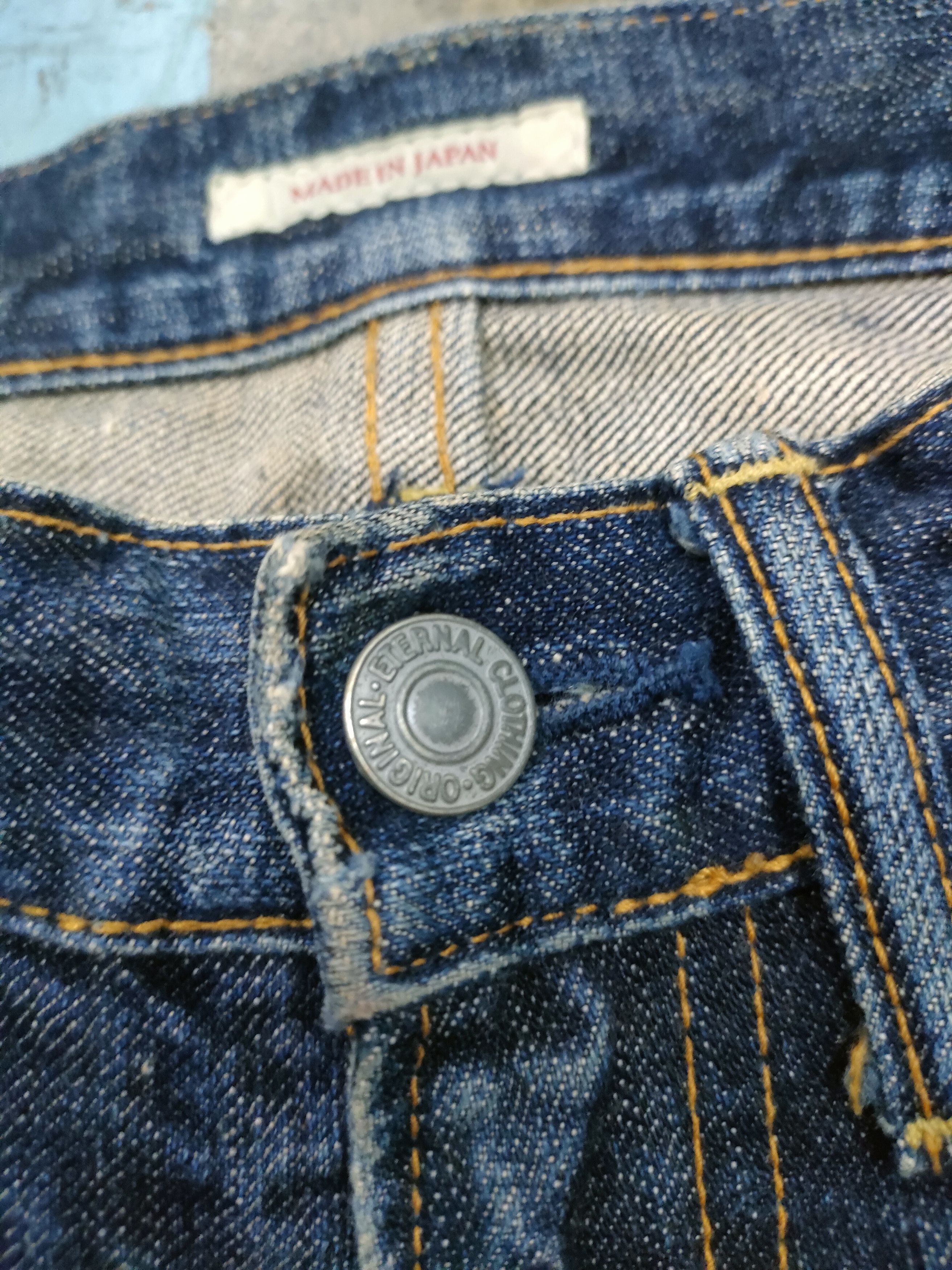 Eternal Distressed Enternal Japanese Denim Size US 28 / EU 44 - 4 Thumbnail
