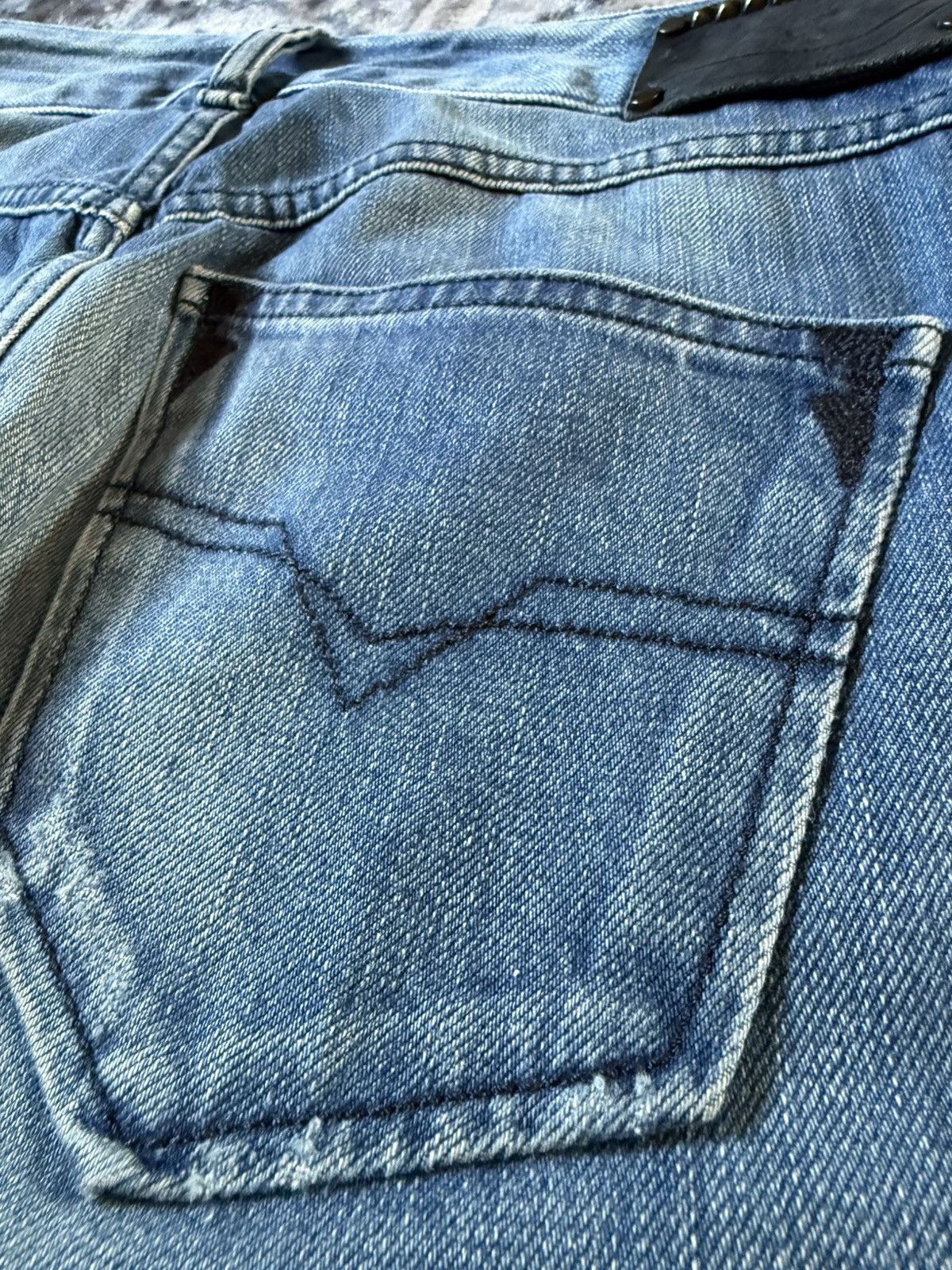 Diesel Y2K Diesel Studded Flare Jeans Size US 28 / EU 44 - 16 Thumbnail