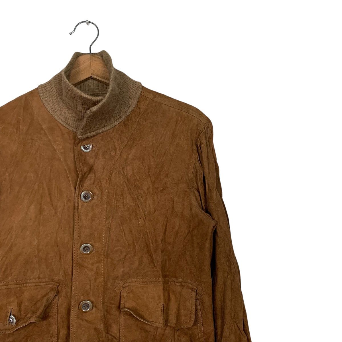 Japanese Brand Japanese Brand Reversible Leather Bomber Jacket Size S / US 4 / IT 40 - 5 Thumbnail