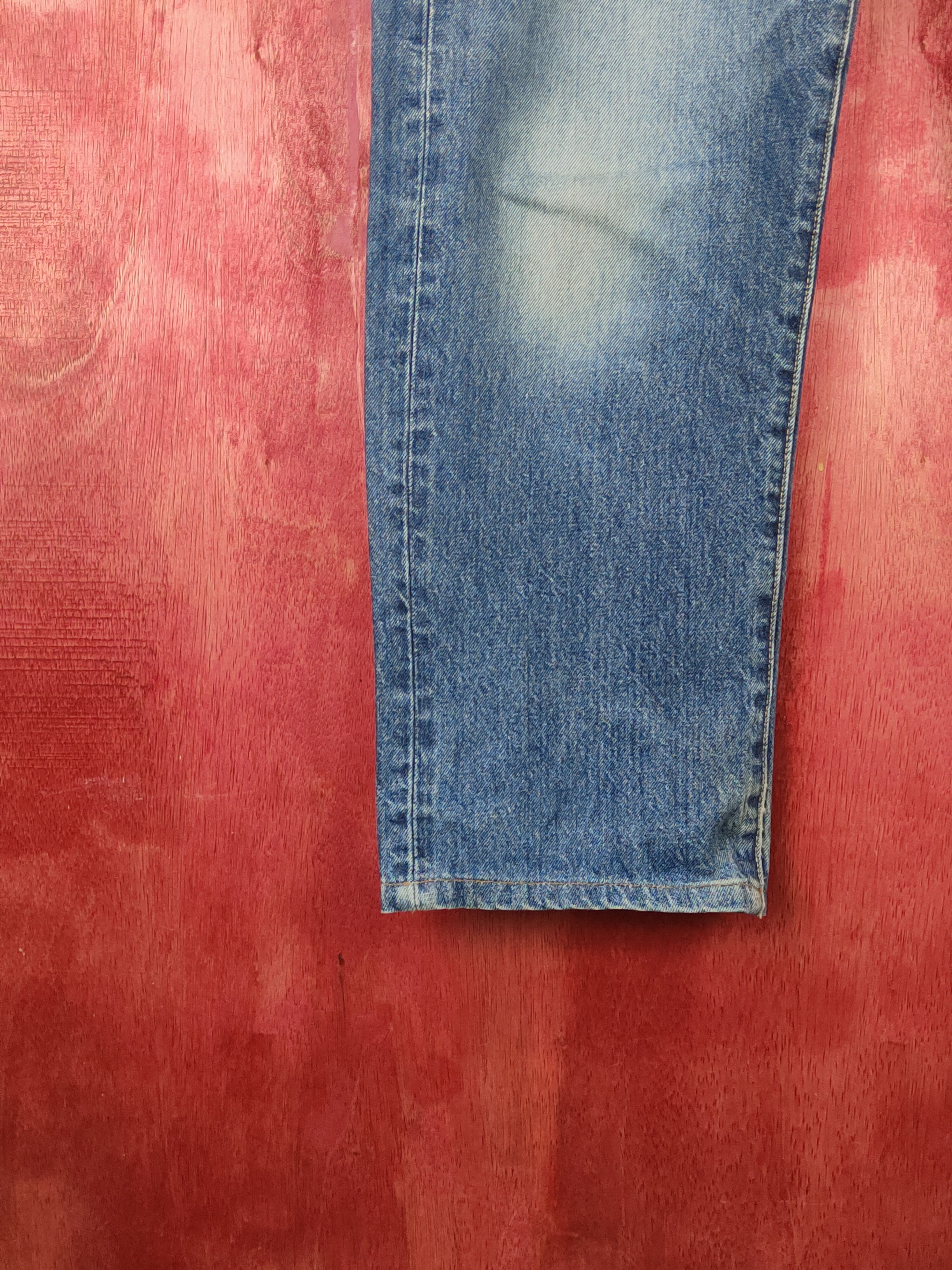Japanese Brand Uniqlo Blue Faded Multipocket Denim #S1614 Size US 35 - 4 Thumbnail