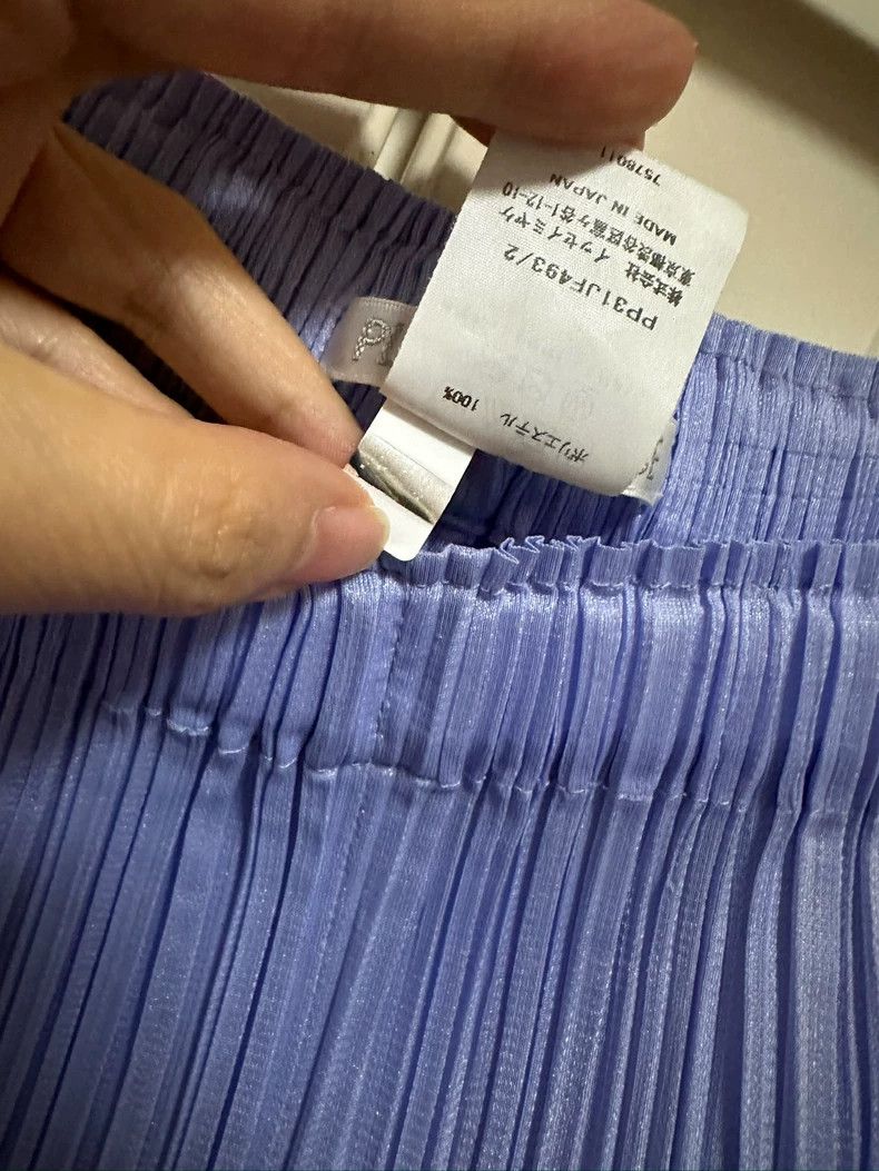 Issey Miyake Issey Miyake size:2 Blue pleated wide-leg pants Size 42" / US 20 - 6 Thumbnail