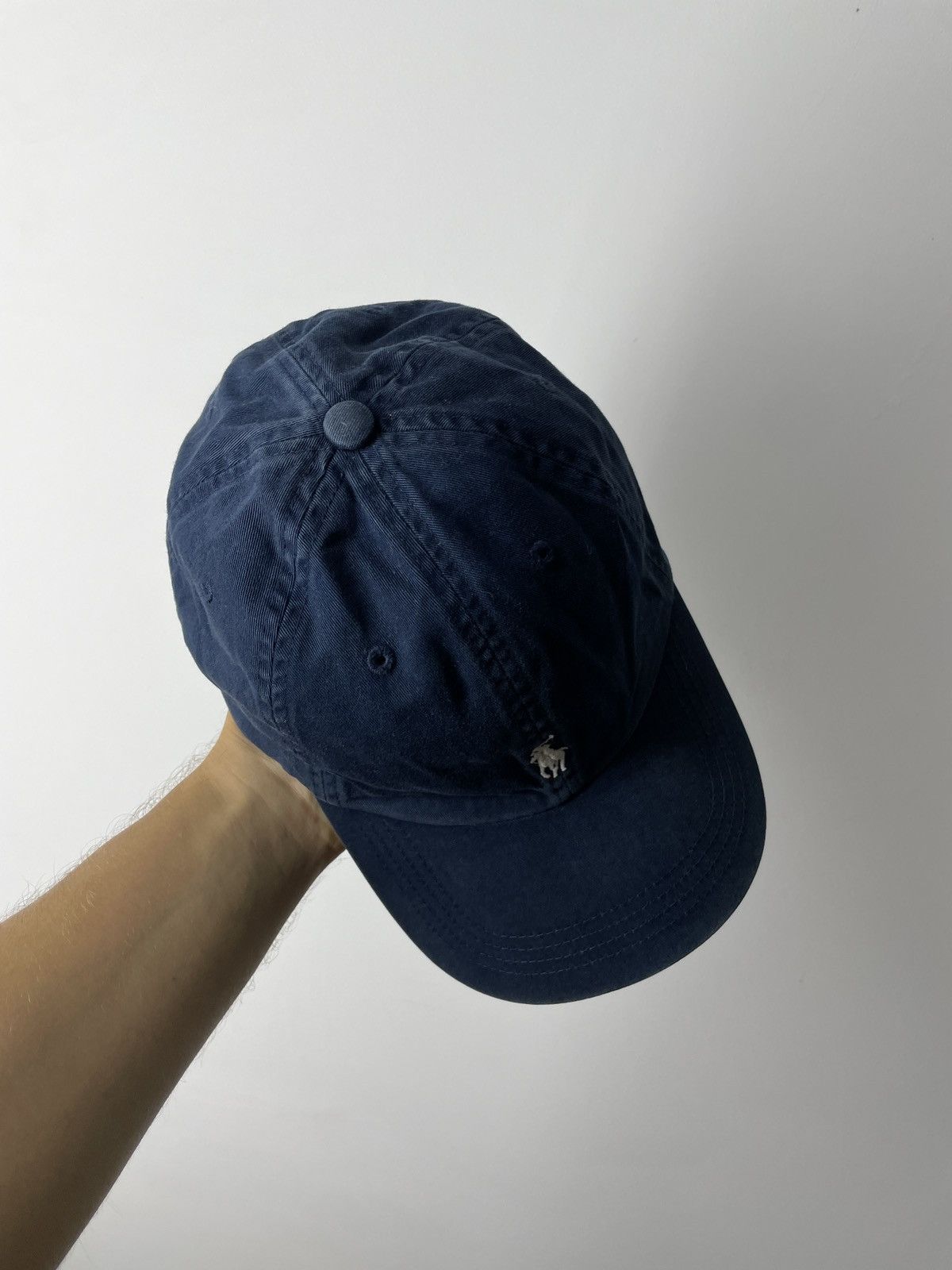 Polo Ralph Lauren × Vintage Vintage navy Polo Ralph Lauren Cap Size ONE SIZE - 6 Thumbnail