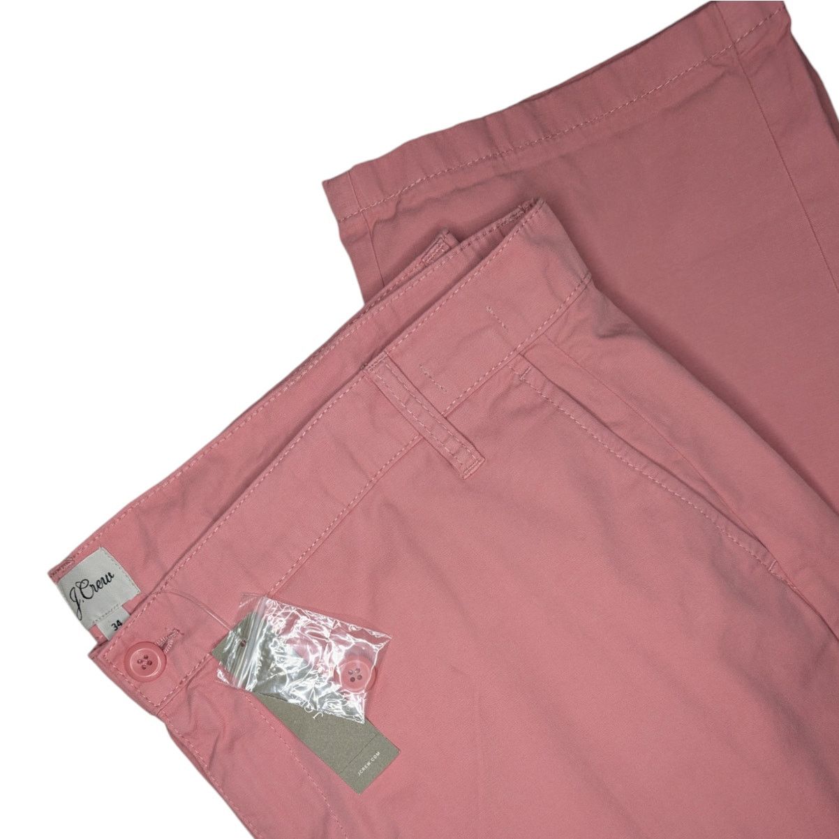 J.Crew J.Crew Slouchy Boyfriend Chino Pants Rosy Pink Size 34" / US 12 / IT 48 - 2 Thumbnail