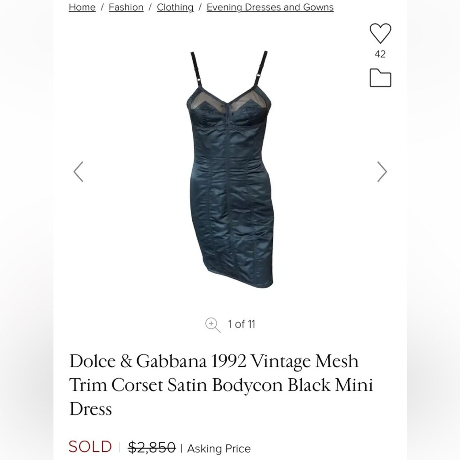 Vintage 60’S vintage black slip slipdress chemise nighty Size XS / US 0-2 / IT 36-38 - 5 Thumbnail