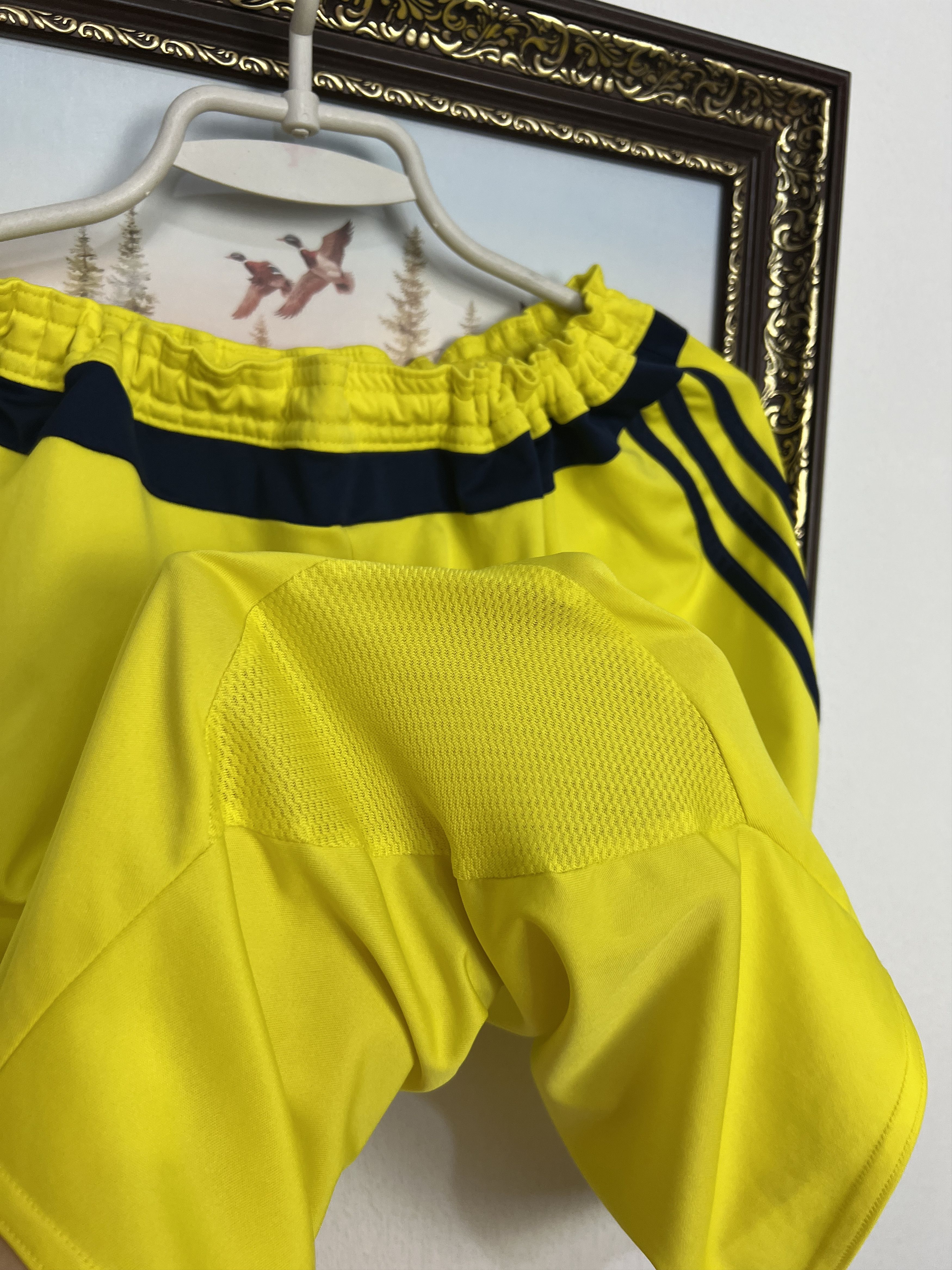 Adidas Adidas Colombia Football Shorts Soccer Athletic National Size US 34 / EU 50 - 6 Thumbnail