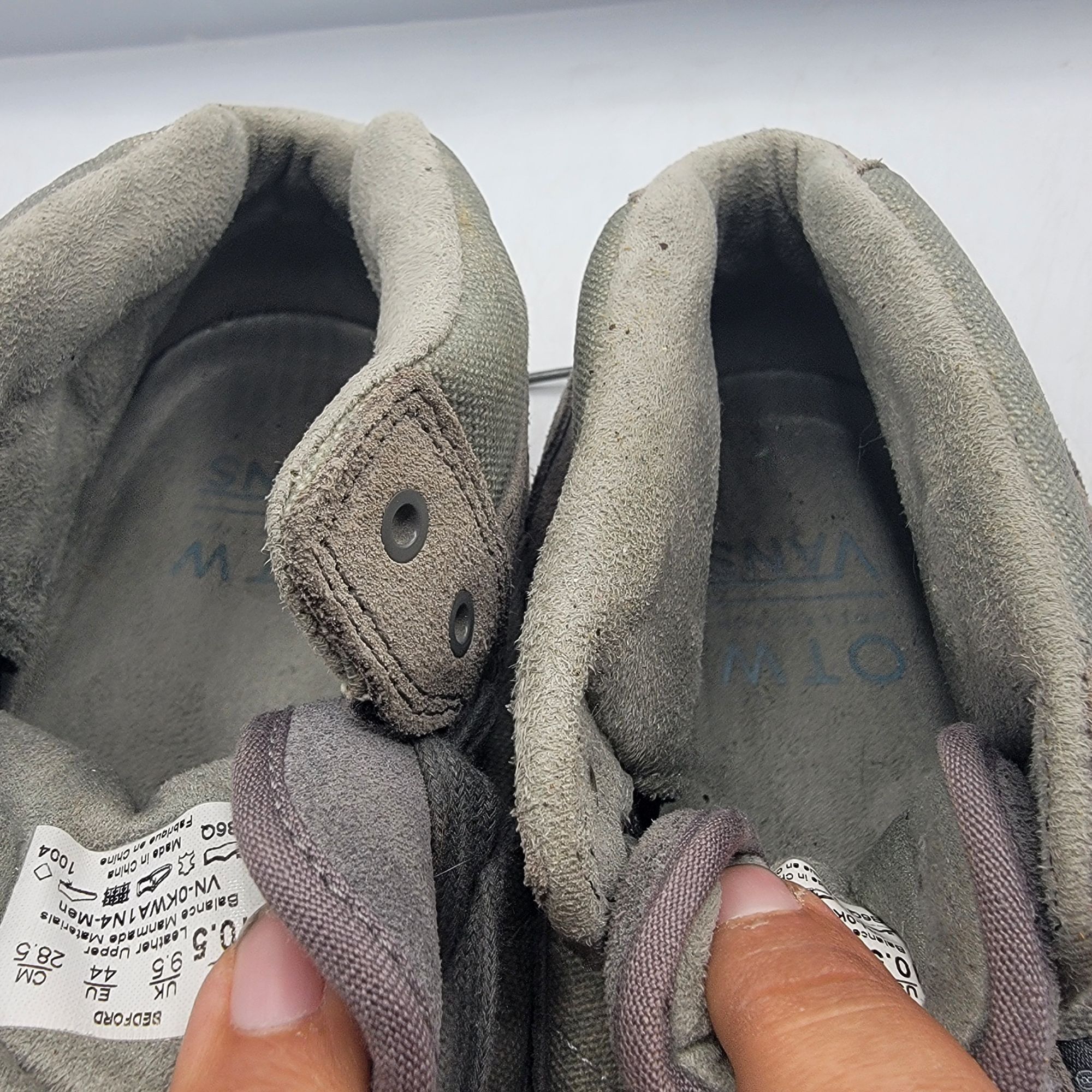 Vans Vans OTW Bedford Mens 10.5 Gray Sneaker Shoes Casual Walking Size US 10.5 / EU 43-44 - 9 Thumbnail