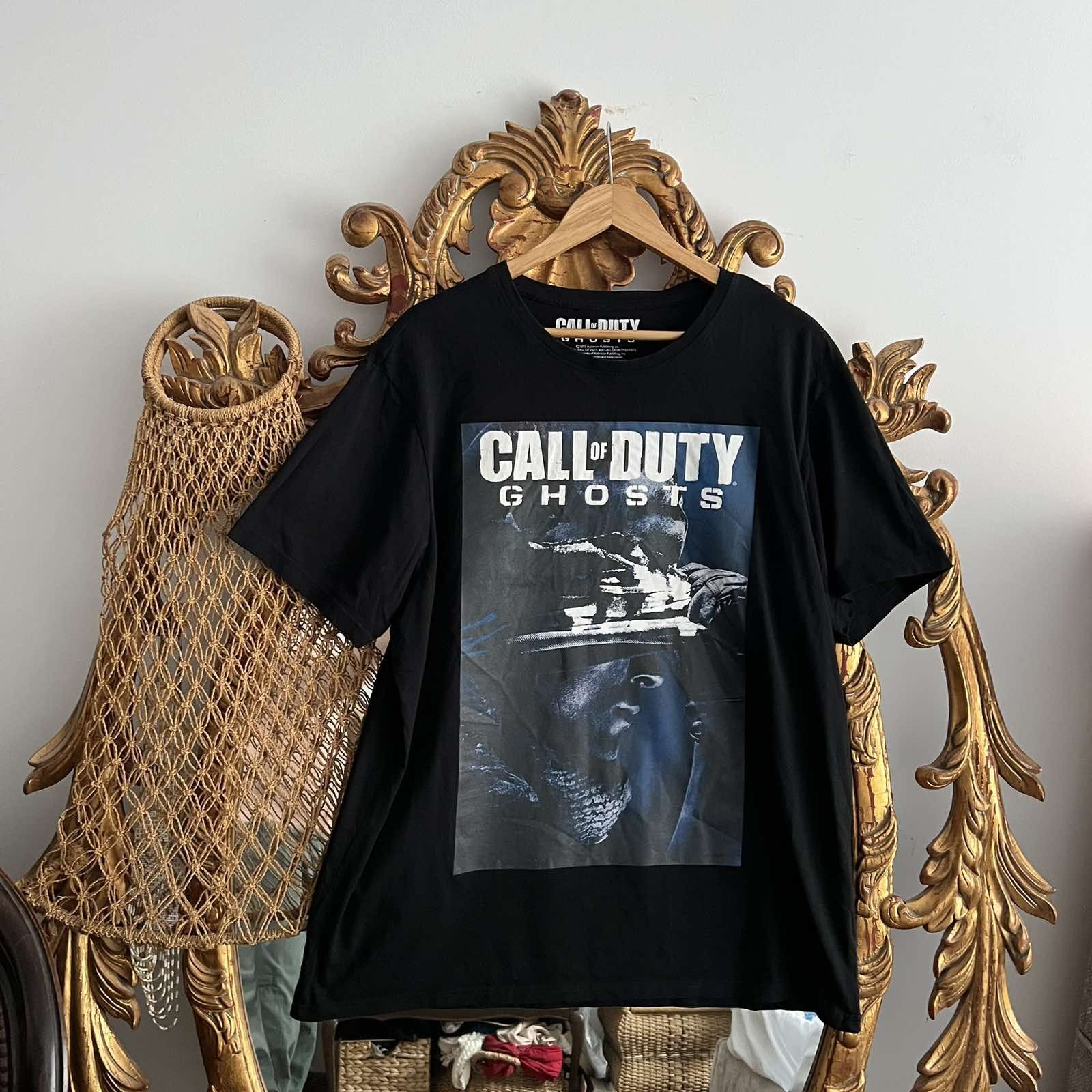 Nintendo Call of Duty Ghosts Game T-shirt Sz XL Size US XL / EU 56 / 4 - 1 Thumbnail