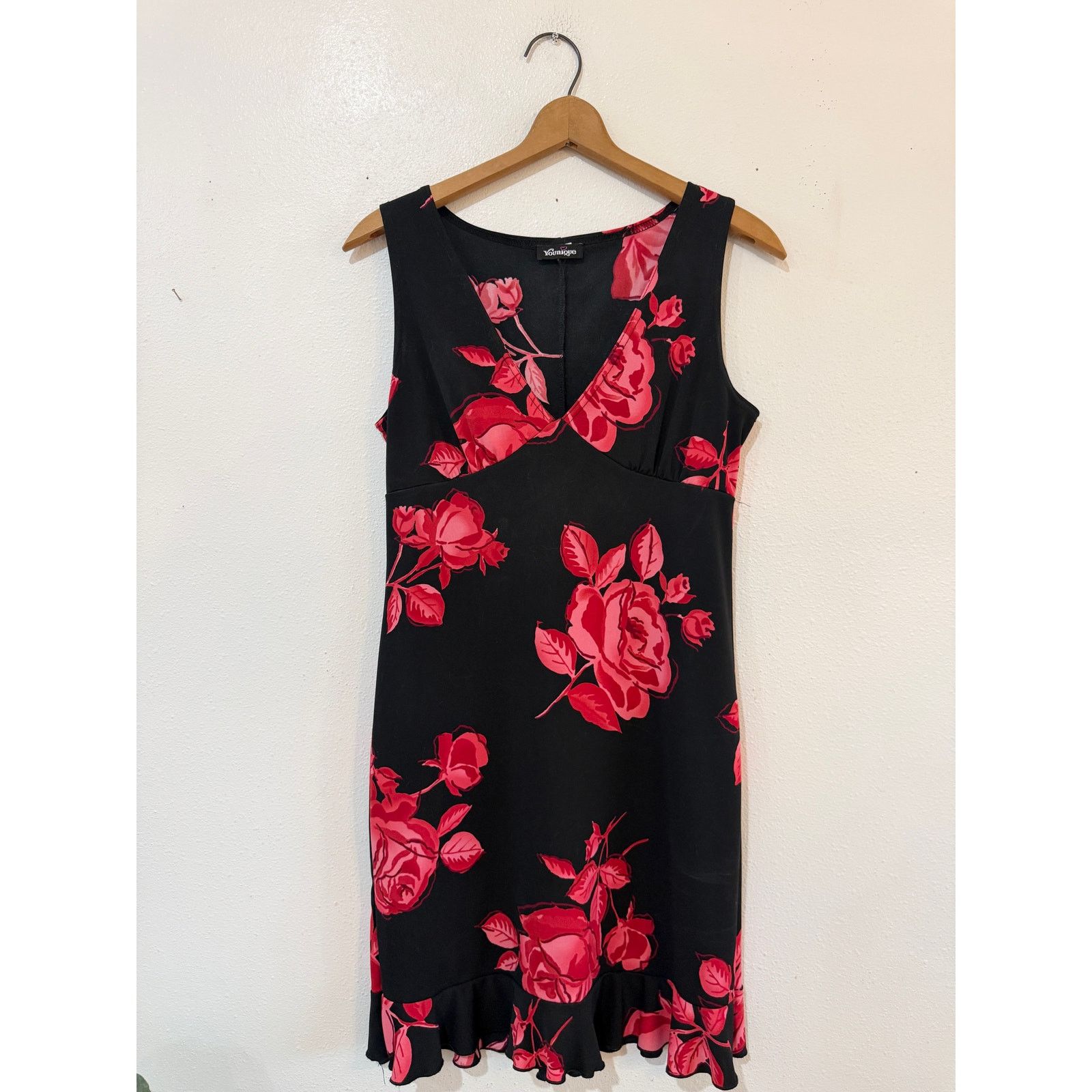 Other Y2K Romantic Whimsigoth Rose Print Dress Size M / US 6-8 / IT 42-44 - 2 Thumbnail