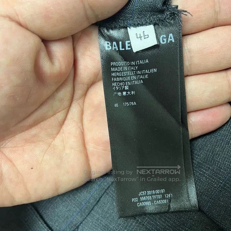 Balenciaga Balenciaga Casual Wool Men's Dress Pants Size US 30 / EU 46 - 3 Thumbnail