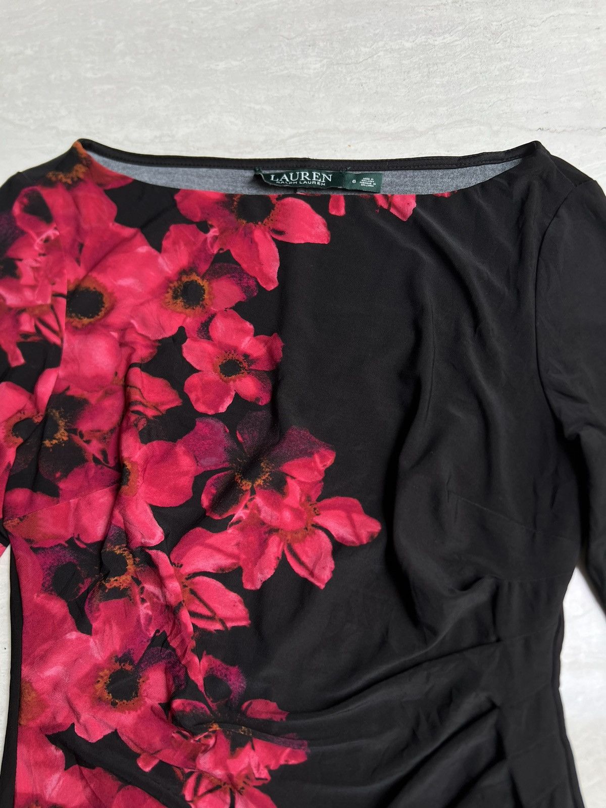 Ralph Lauren Ralph Lauren Flower Motive Midi Dress Size XS / US 0-2 / IT 36-38 - 8 Thumbnail