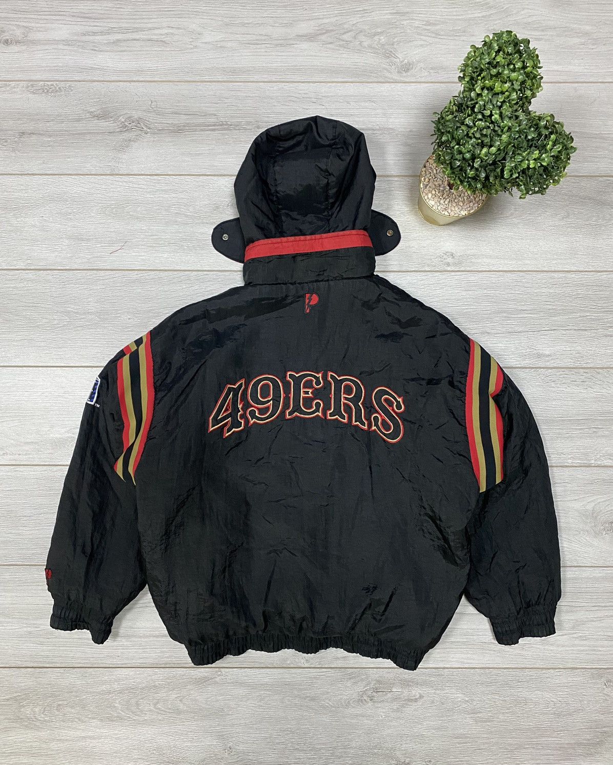 NFL San Francisco 49ers reversible Pro Player Bomber Jacket Size US XL / EU 56 / 4 - 2 Thumbnail