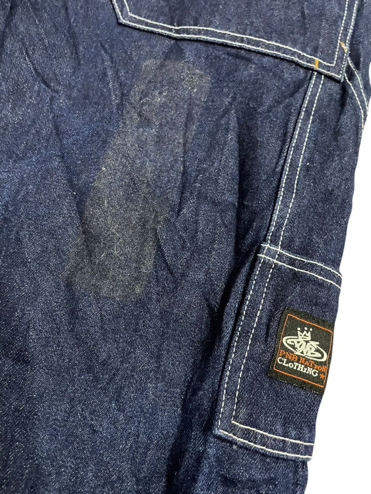 Chance The Rapper × Shorty's Skateboards Streetwear Baggy PNB Nation Rapper Jeans Size US 34 / EU 50 - 10 Thumbnail