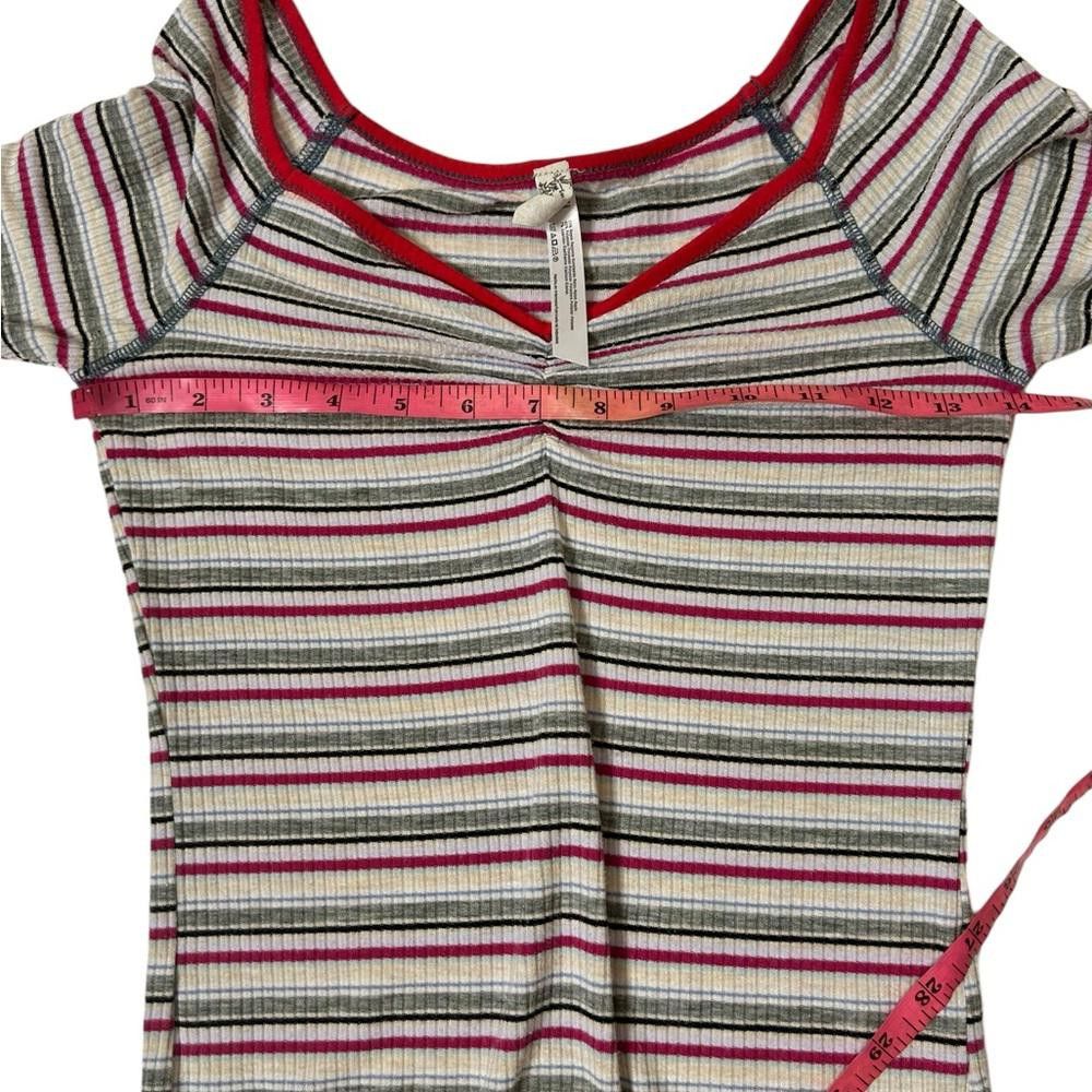 Free People Free People l Put A Stripe On It Bodysuit Small Size S / US 4 / IT 40 - 5 Thumbnail