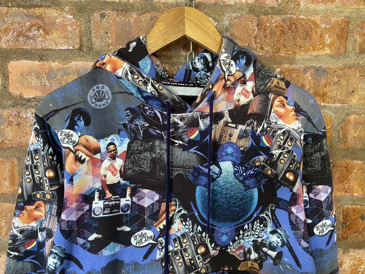 ANDSUNS 🔥🔥RARE!! Andsuns Japan all hip-hop legend fullprint Size US S / EU 44-46 / 1 - 3 Thumbnail